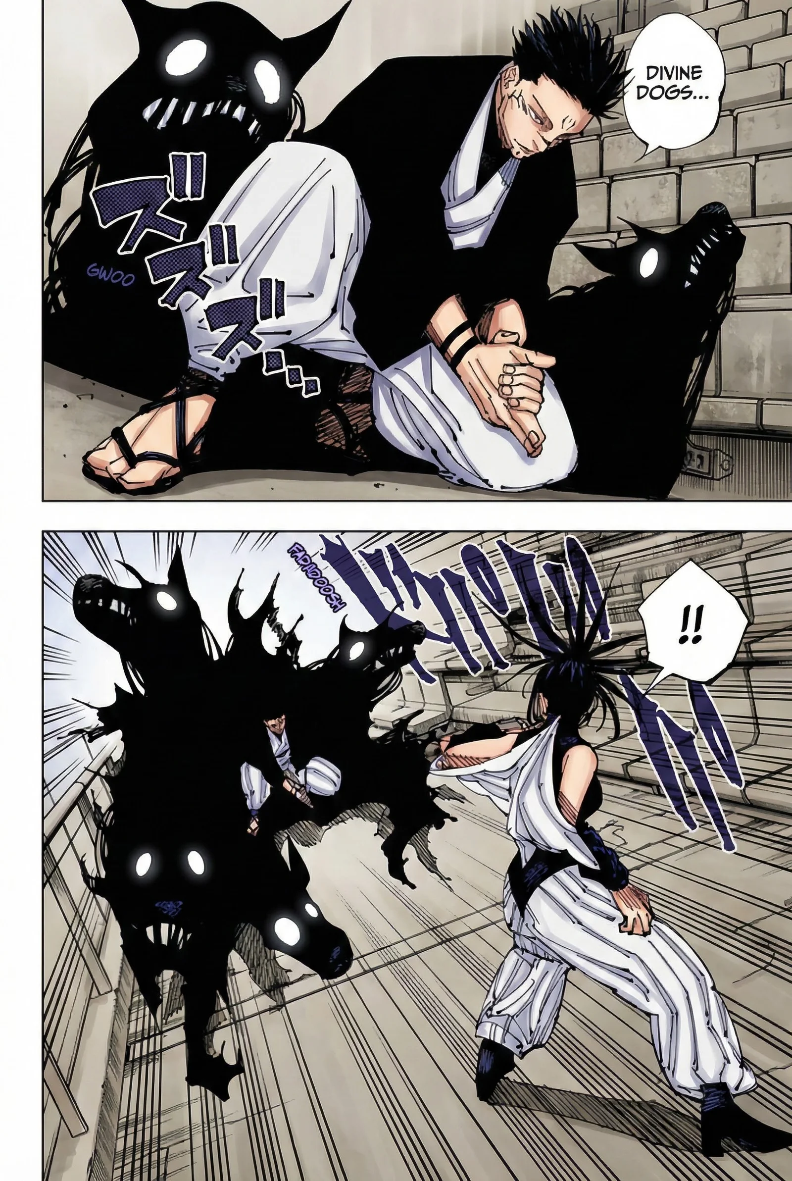 Jujutsu Kaisen Colored Manga JJK — Chapter 217 — Page 9