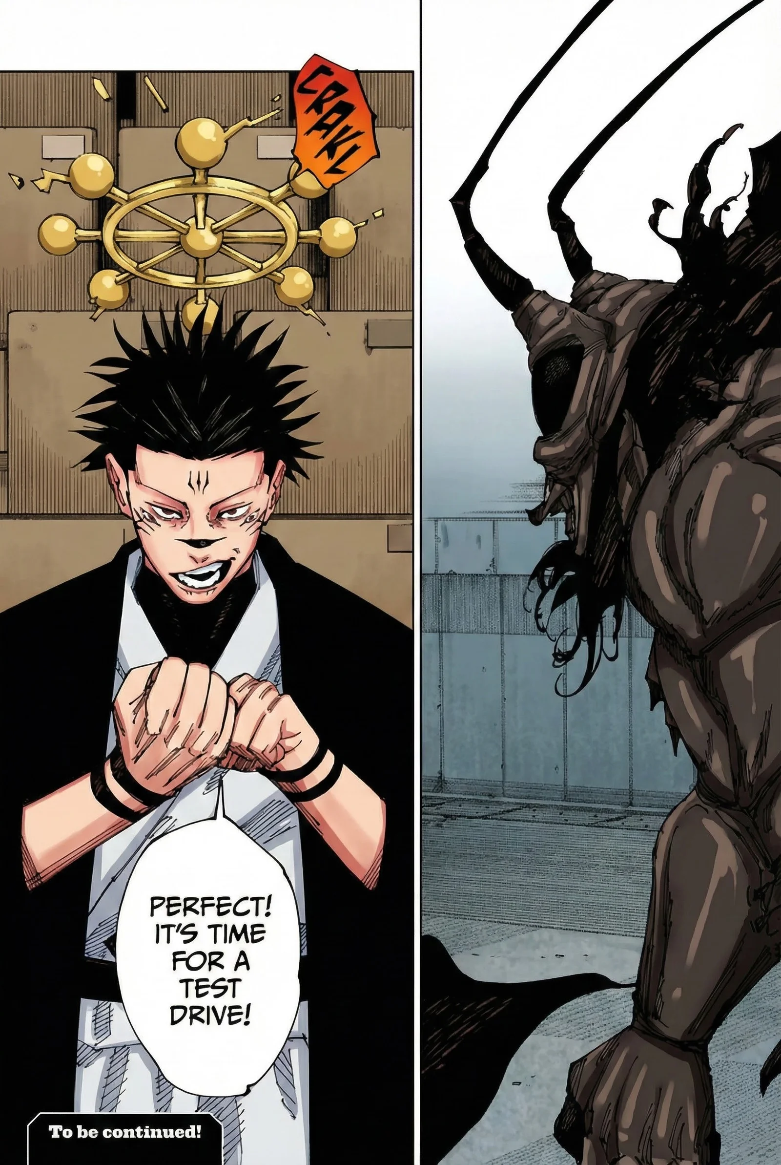 Jujutsu Kaisen Colored Manga JJK — Chapter 217 — Page 18