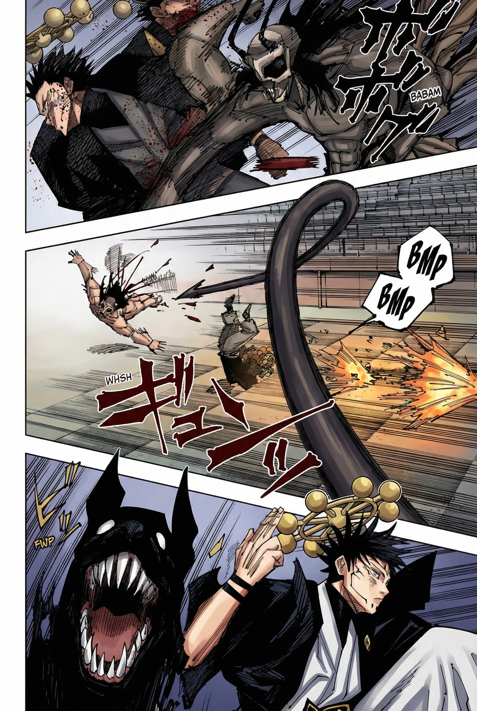 Jujutsu Kaisen Colored Manga JJK β Chapter 218 β Page 4