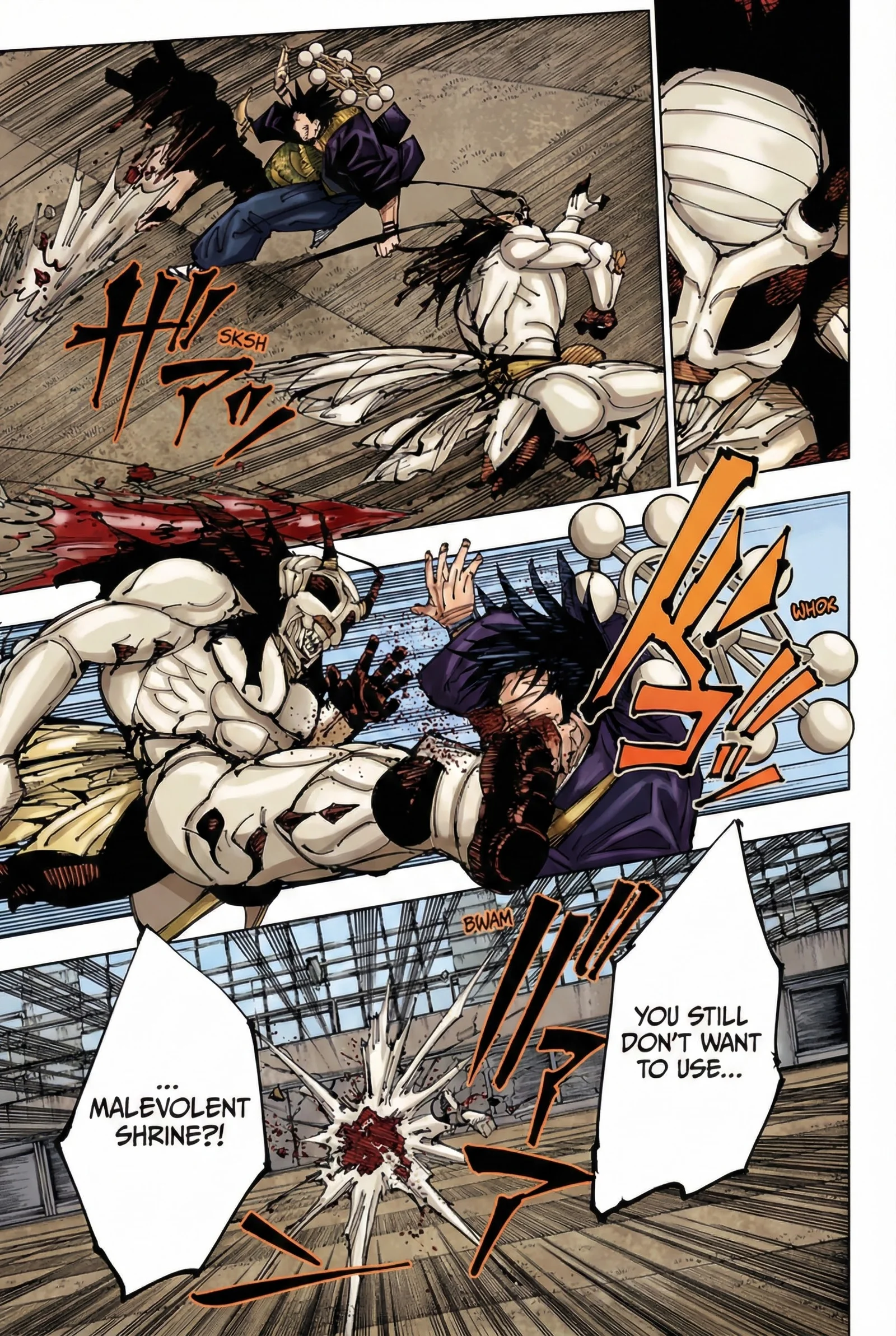 Jujutsu Kaisen Colored Manga JJK β Chapter 218 β Page 5