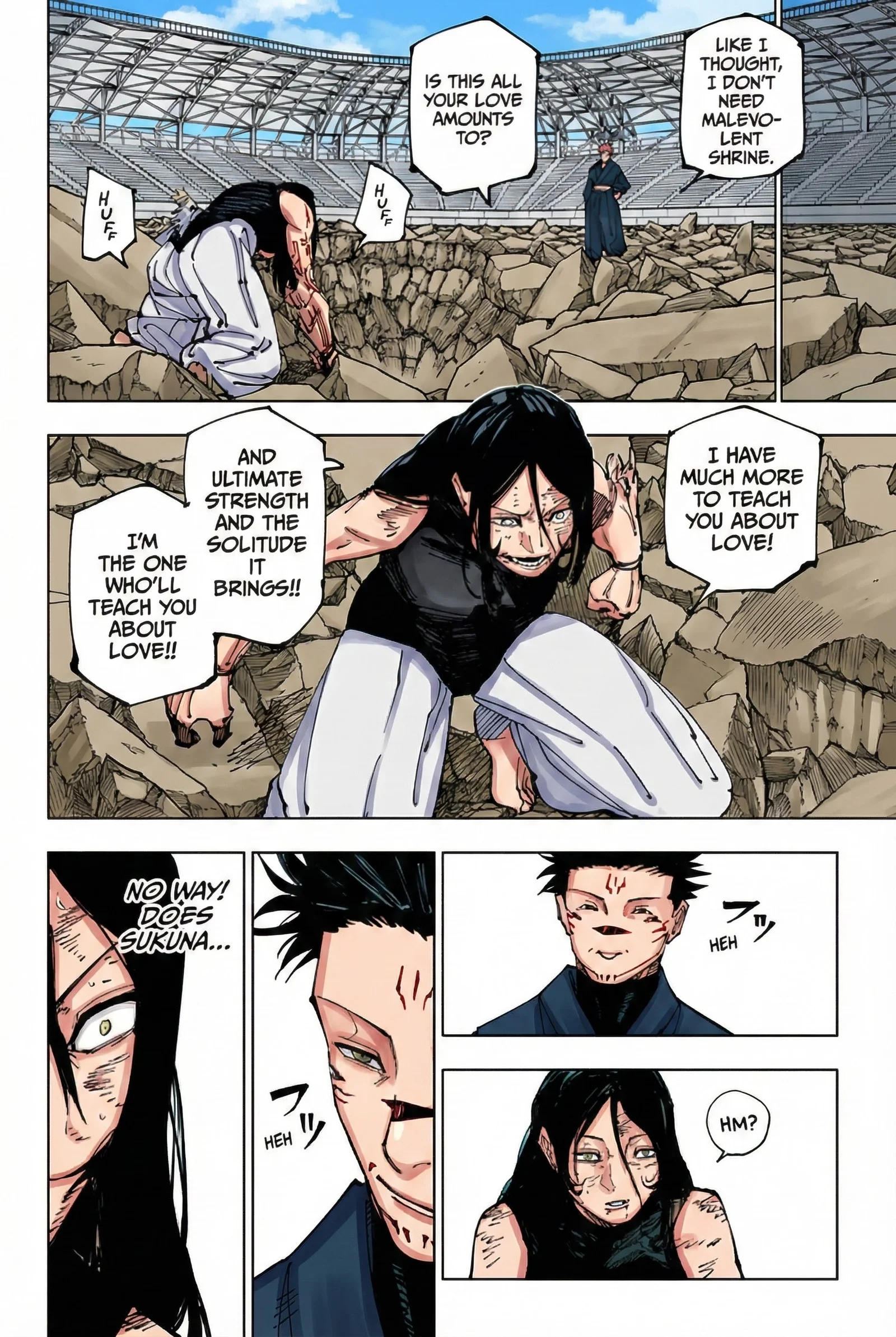 Jujutsu Kaisen Colored Manga JJK β Chapter 218 β Page 7