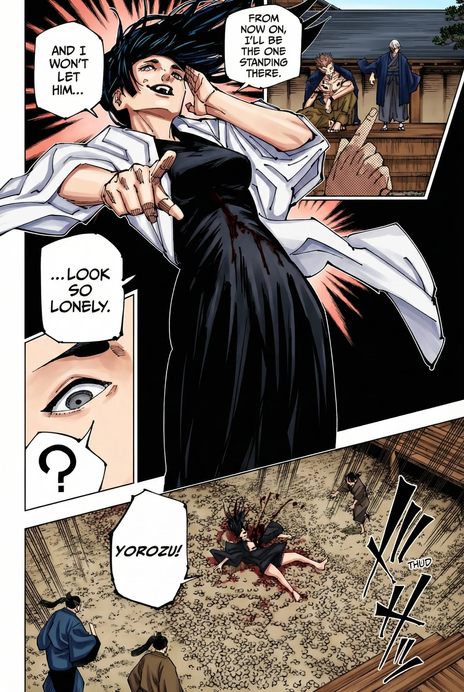 Jujutsu Kaisen Colored Manga JJK — Chapter 219 — Page 8