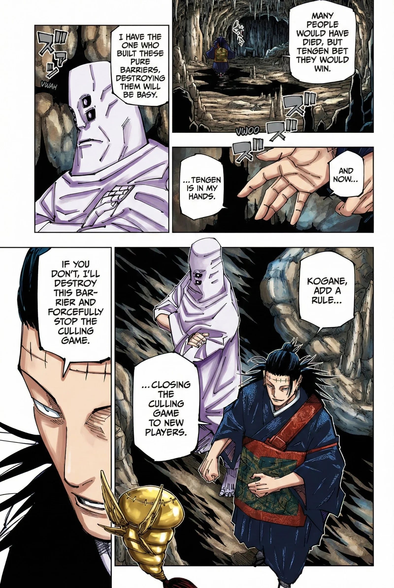 Jujutsu Kaisen Colored Manga JJK β Chapter 220 β Page 5
