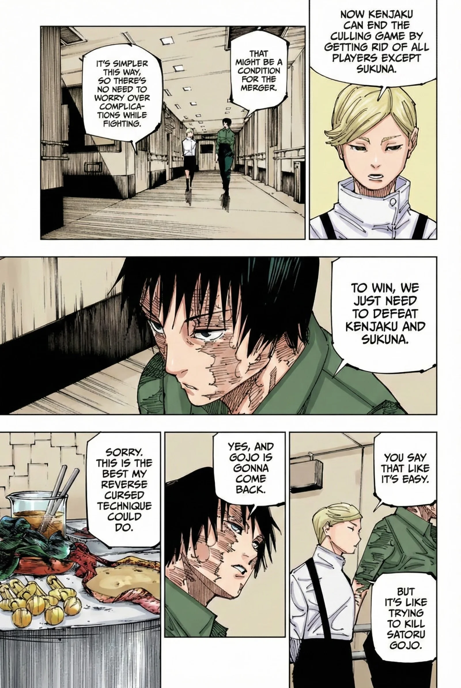 Jujutsu Kaisen Colored Manga JJK β Chapter 220 β Page 9