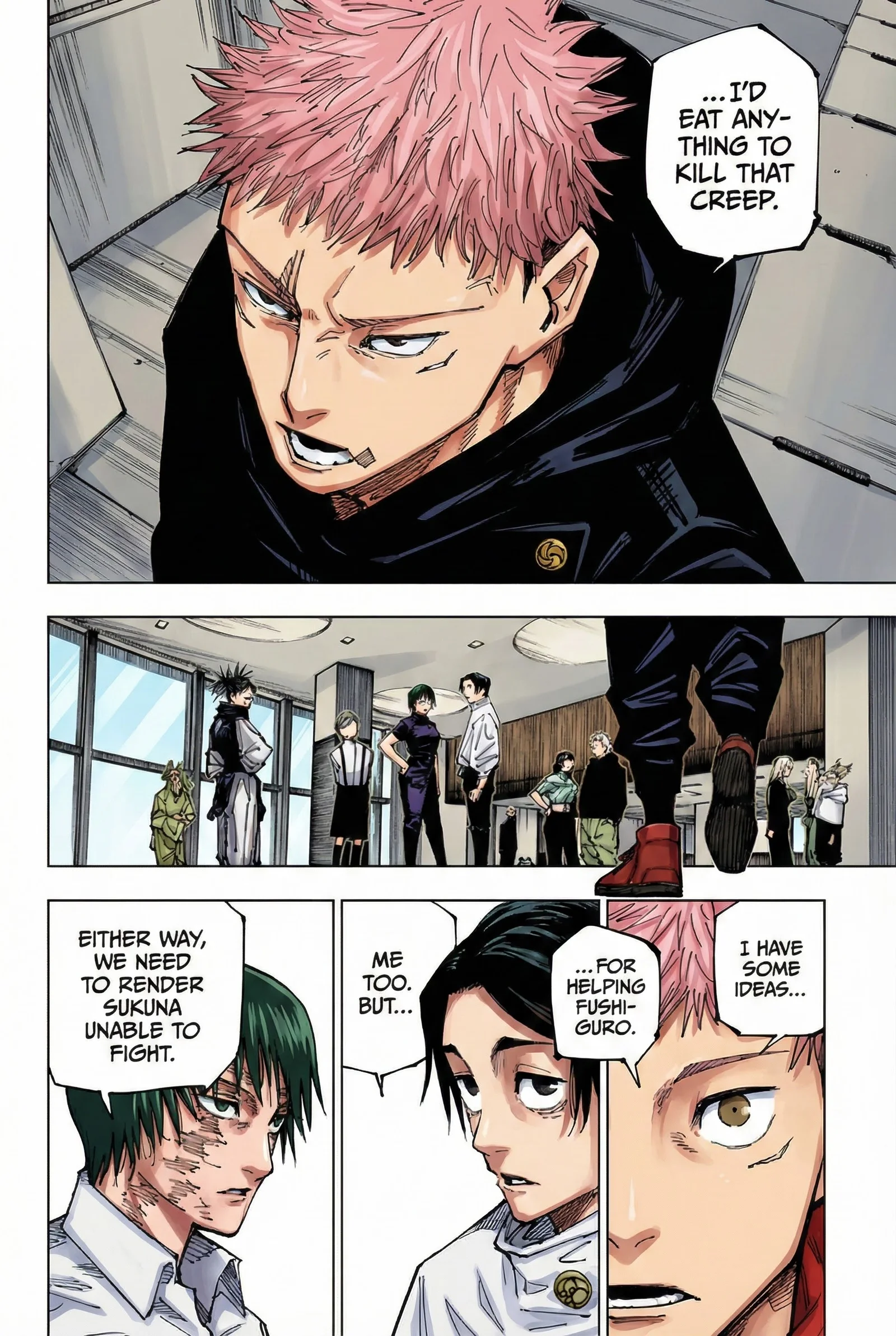 Jujutsu Kaisen Colored Manga JJK β Chapter 220 β Page 16