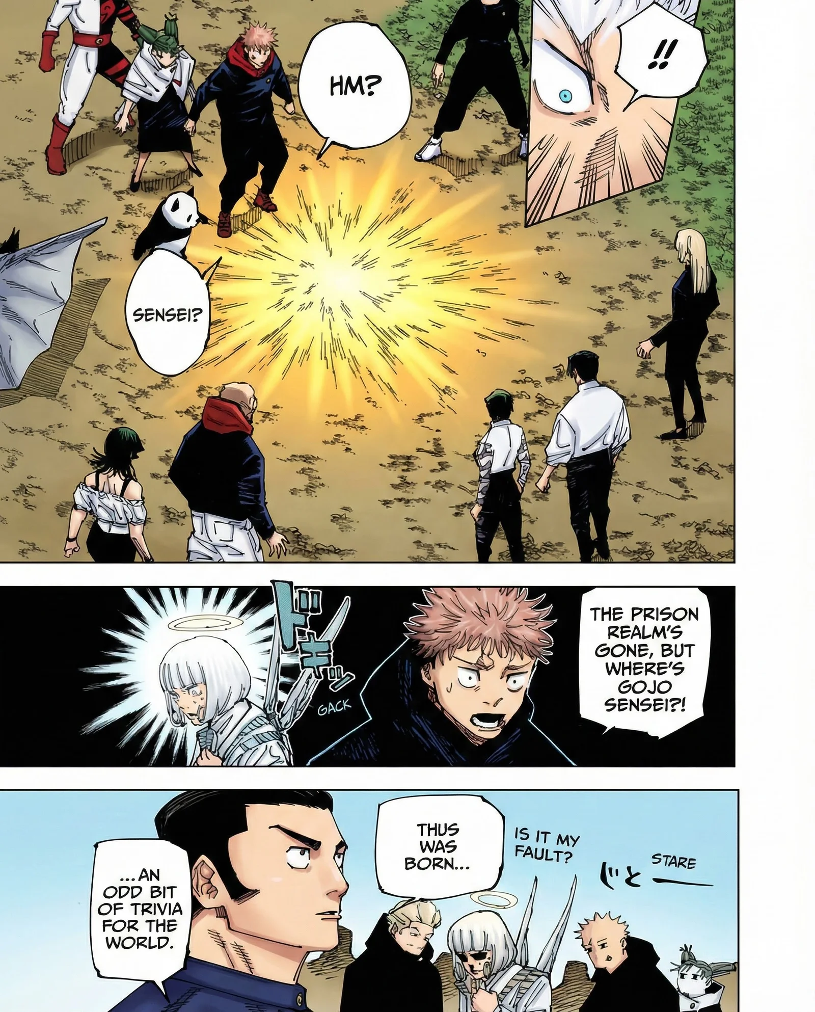 Jujutsu Kaisen Colored Manga JJK β Chapter 221 β Page 7