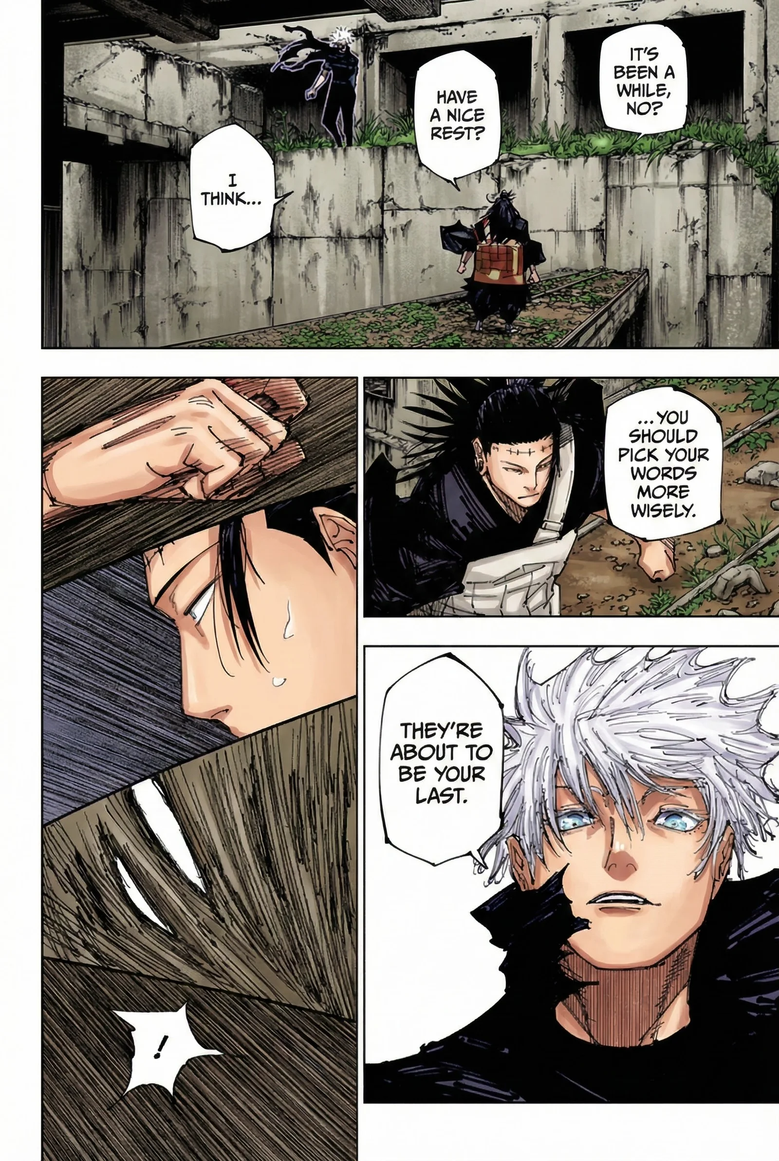 Jujutsu Kaisen Colored Manga JJK β Chapter 221 β Page 12
