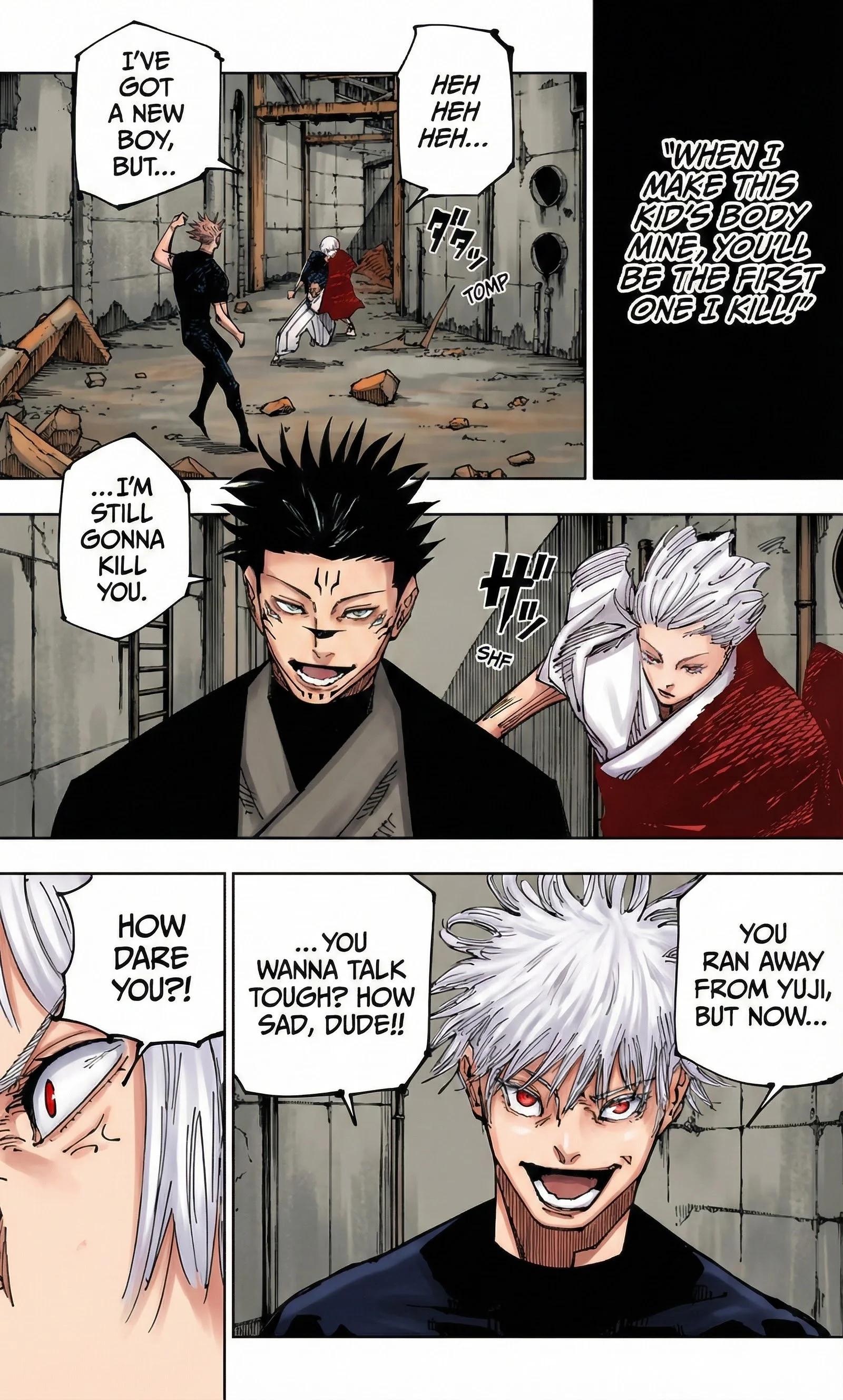 Jujutsu Kaisen Colored Manga JJK β Chapter 221 β Page 15
