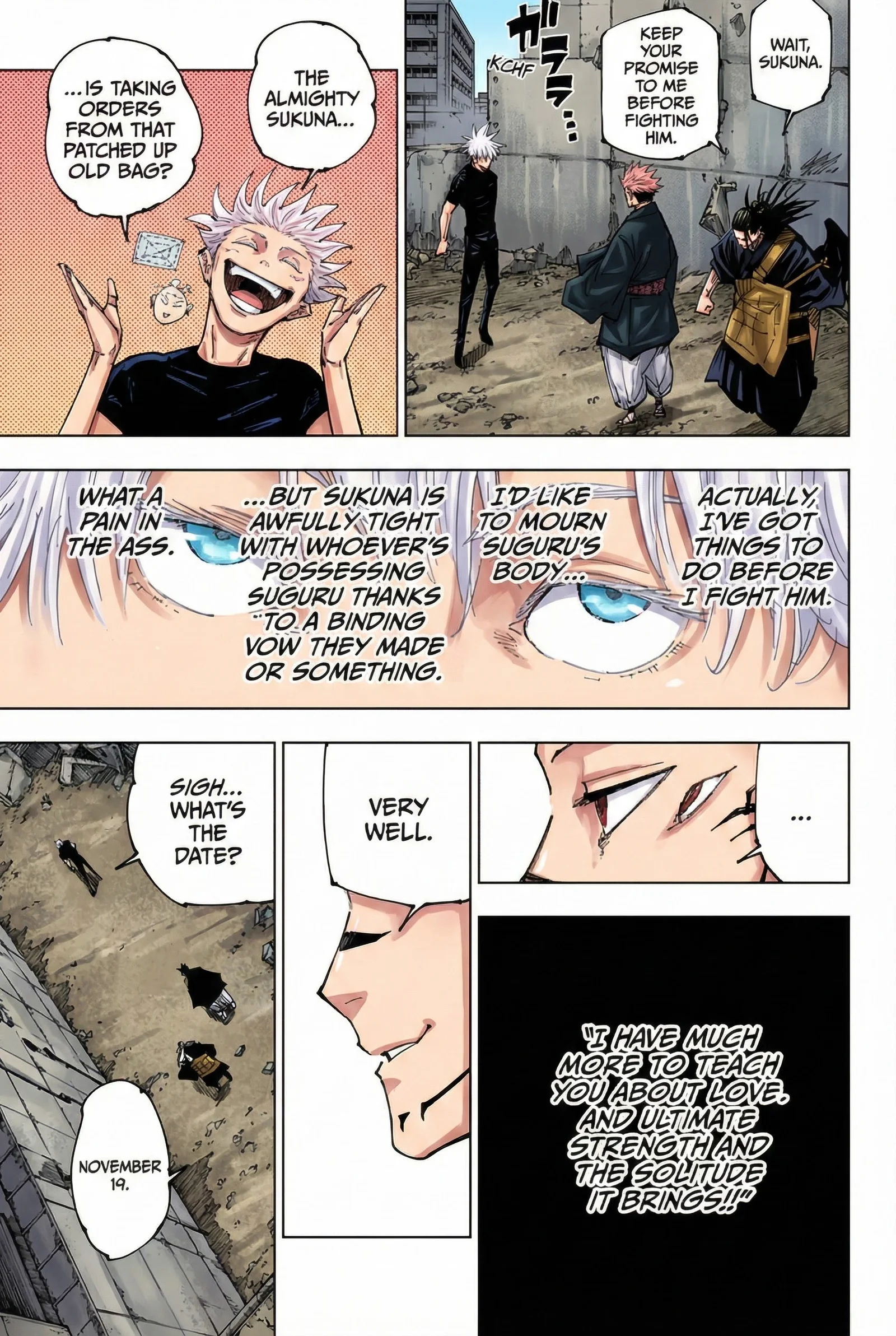 Jujutsu Kaisen Colored Manga JJK β Chapter 221 β Page 17
