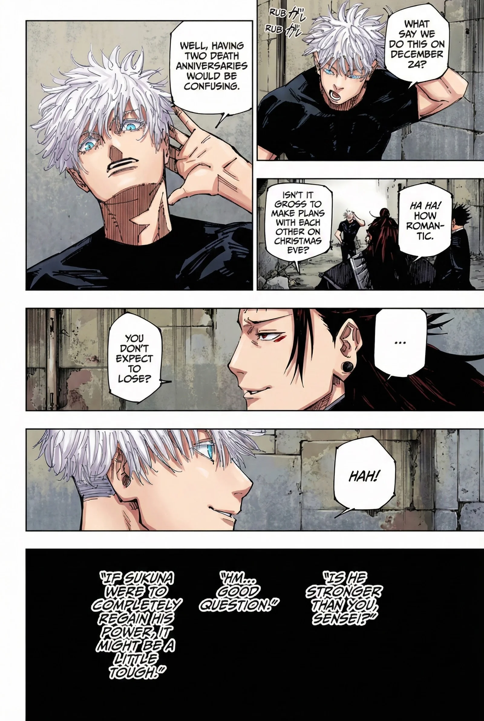 Jujutsu Kaisen Colored Manga JJK β Chapter 221 β Page 18