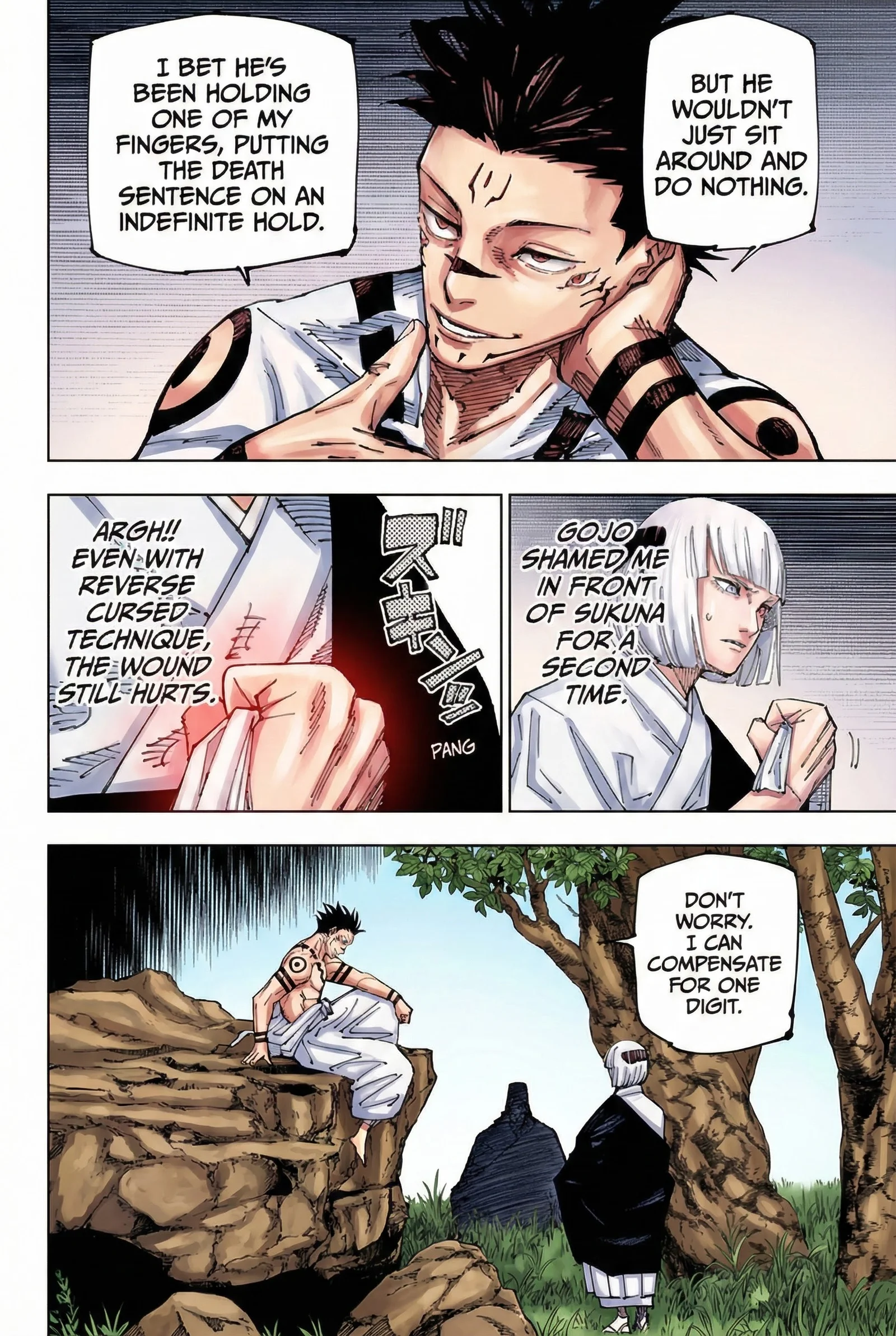 Jujutsu Kaisen Colored Manga JJK — Chapter 222 — Page 2