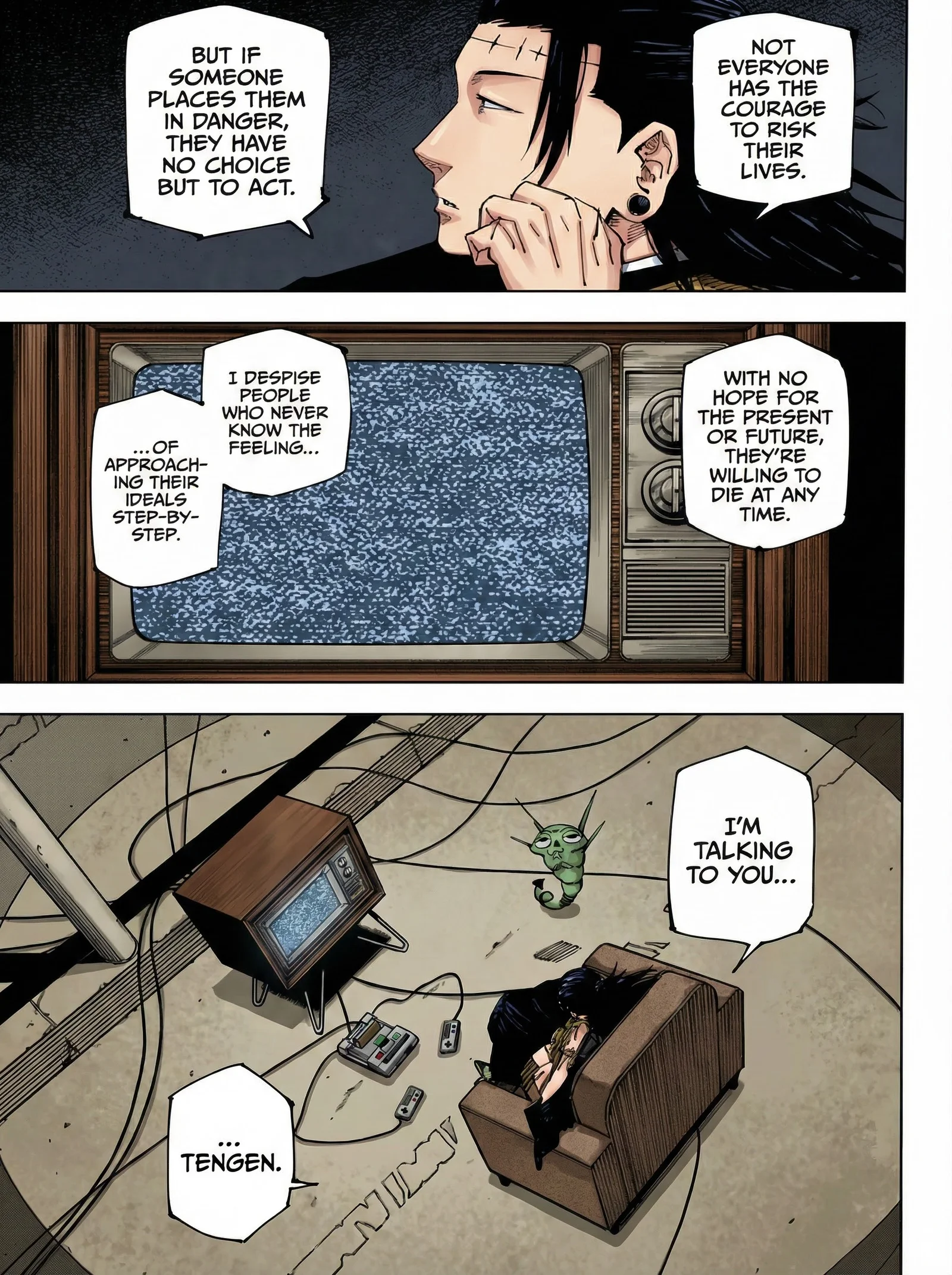 Jujutsu Kaisen Colored Manga JJK — Chapter 222 — Page 5