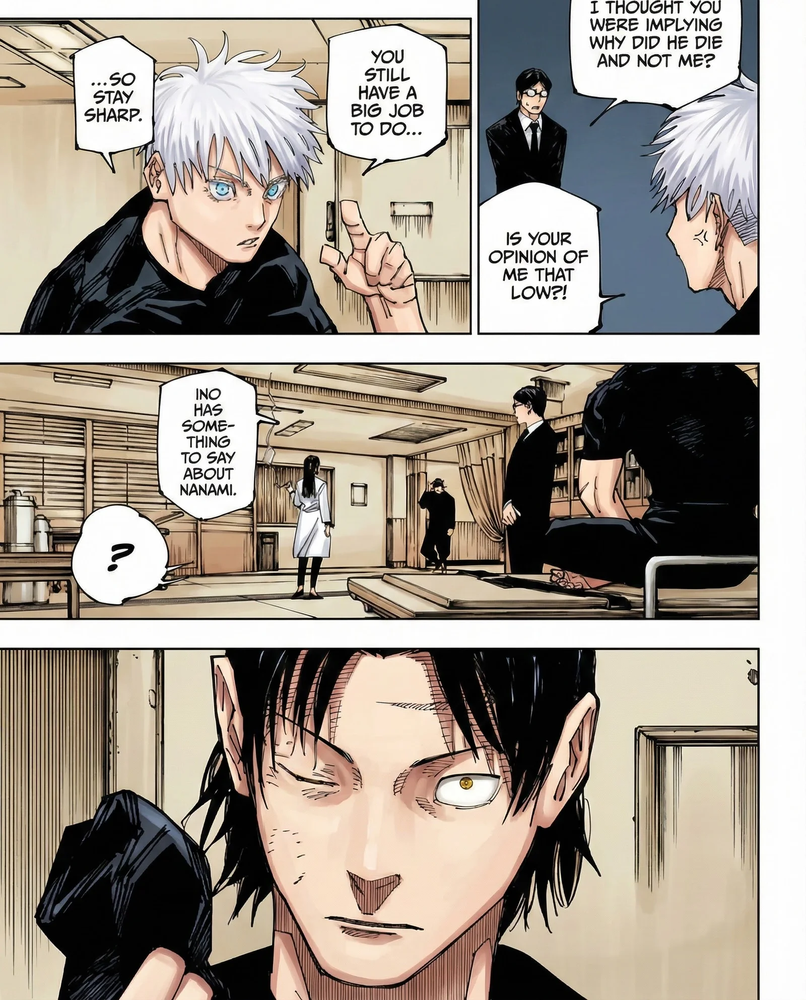Jujutsu Kaisen Colored Manga JJK — Chapter 222 — Page 6
