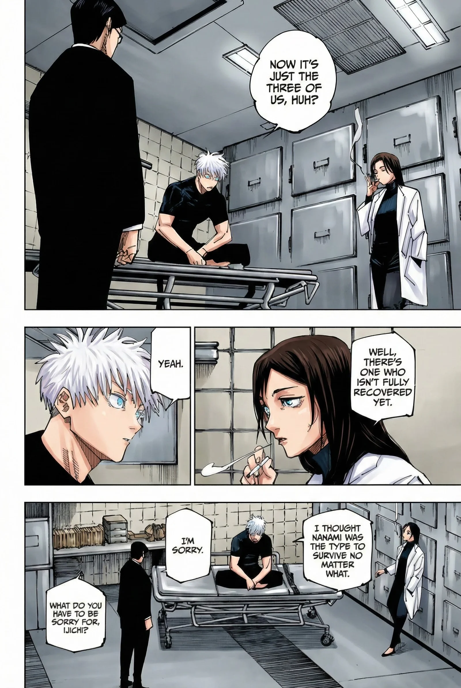 Jujutsu Kaisen Colored Manga JJK — Chapter 222 — Page 7
