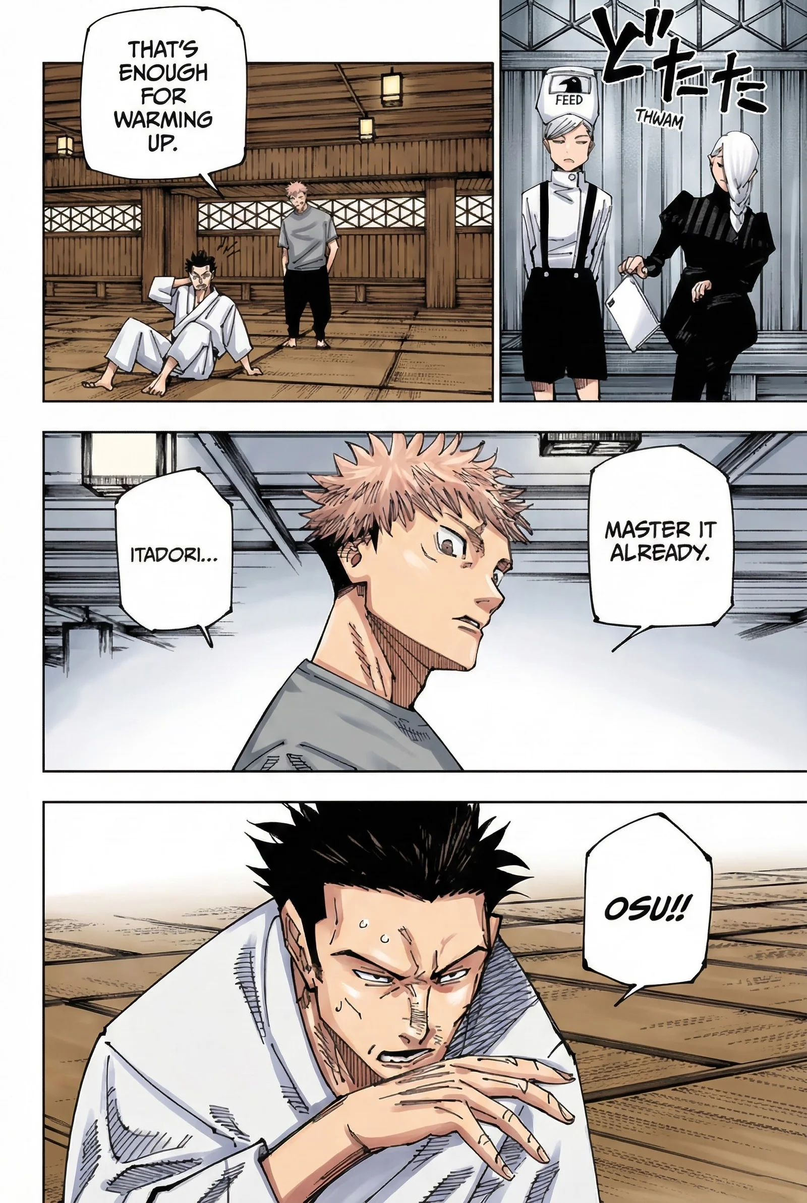 Jujutsu Kaisen Colored Manga JJK — Chapter 222 — Page 10