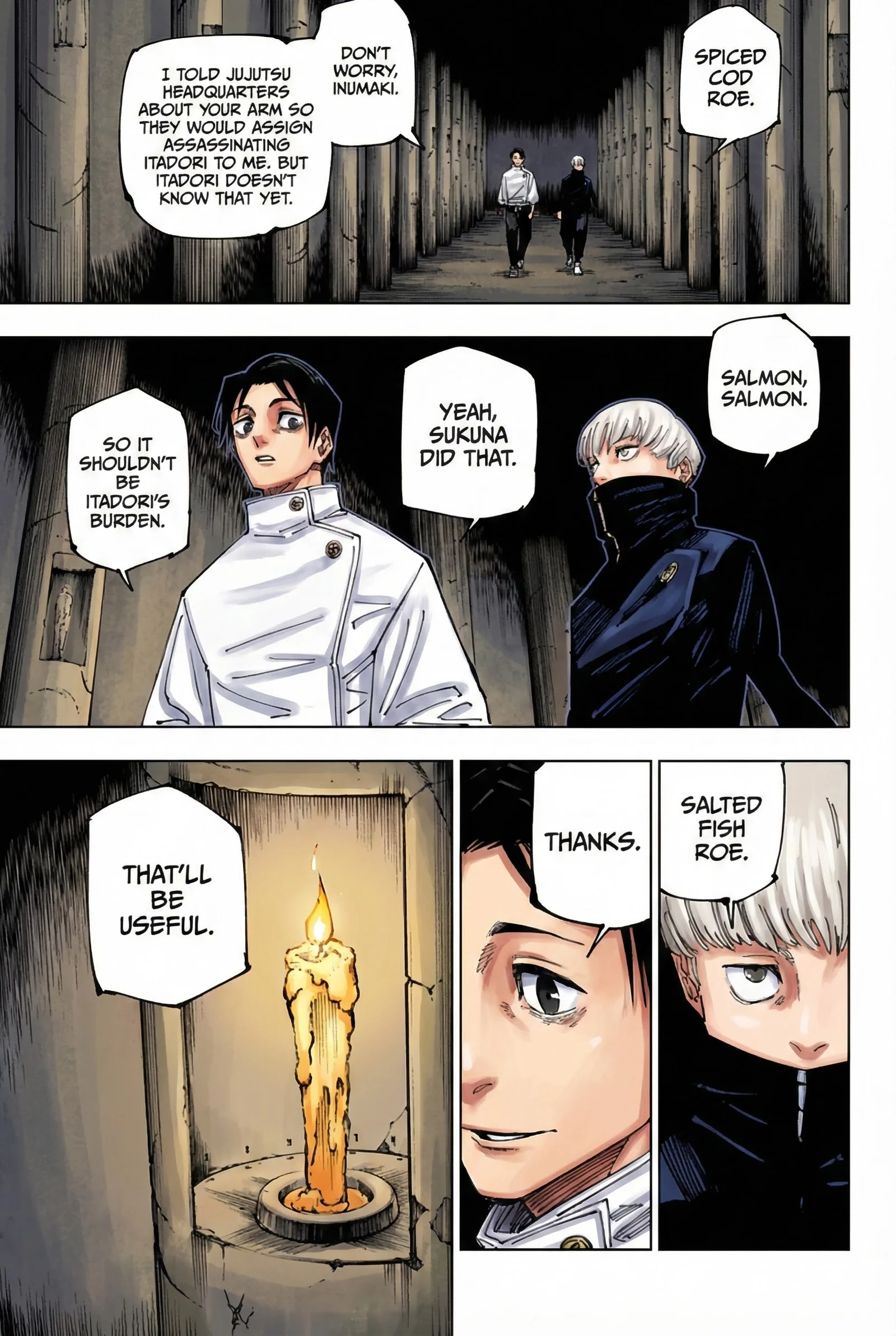 Jujutsu Kaisen Colored Manga JJK — Chapter 222 — Page 11