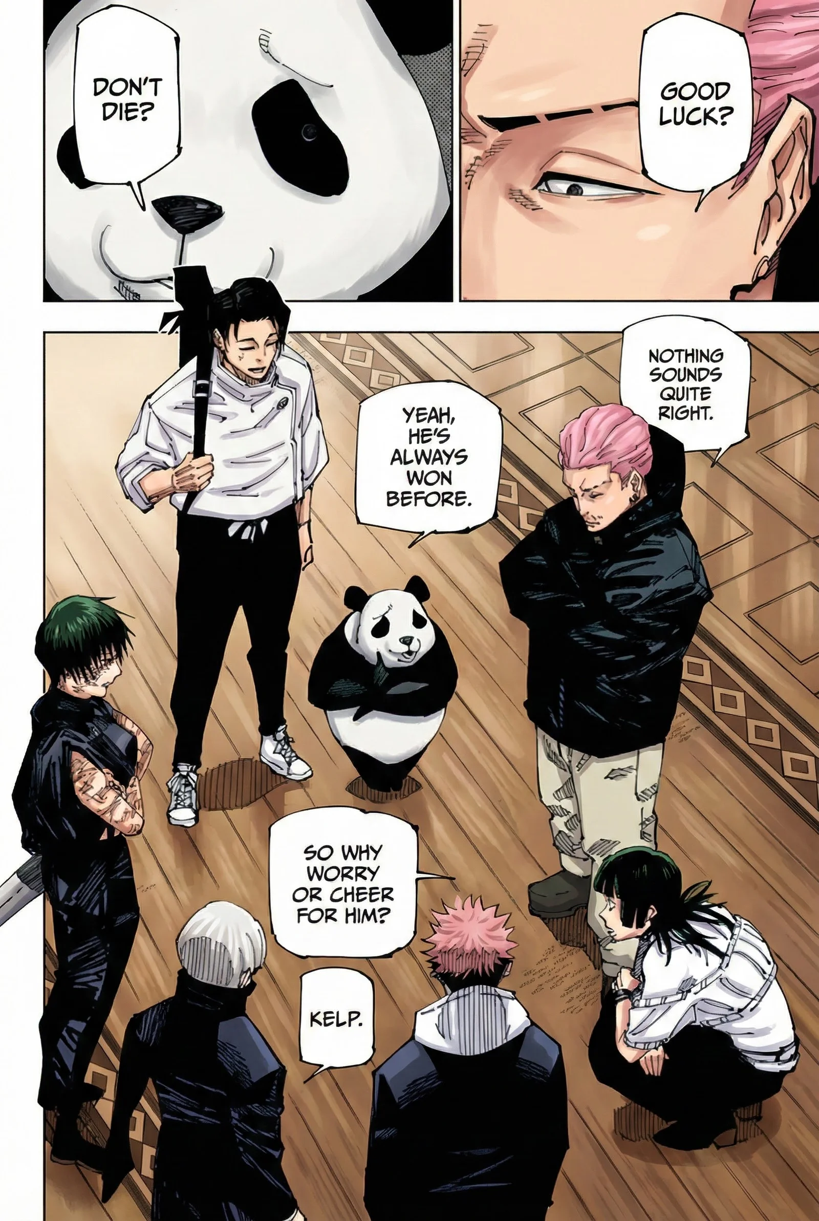 Jujutsu Kaisen Colored Manga JJK — Chapter 222 — Page 14