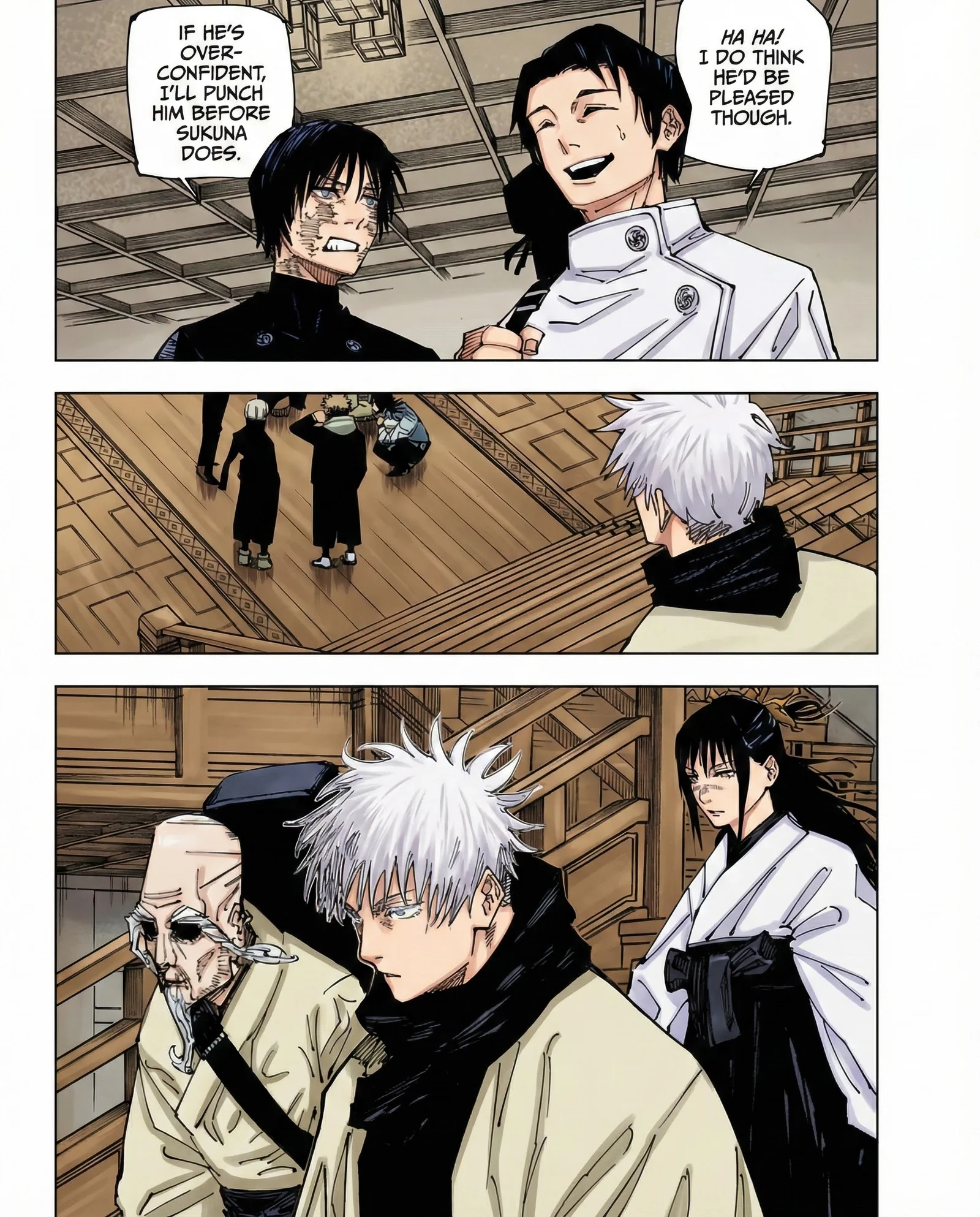 Jujutsu Kaisen Colored Manga JJK — Chapter 222 — Page 15