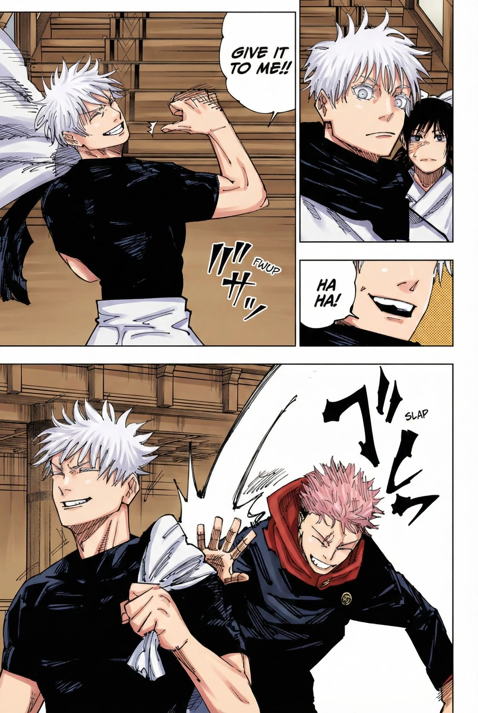 Jujutsu Kaisen Colored Manga JJK — Chapter 222 — Page 17