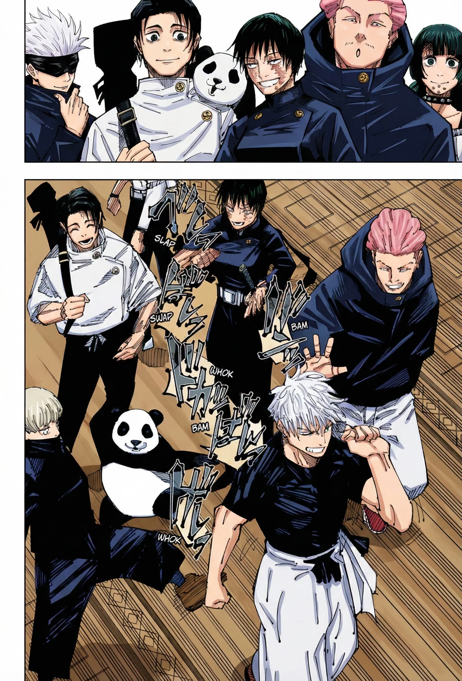 Jujutsu Kaisen Colored Manga JJK — Chapter 222 — Page 18