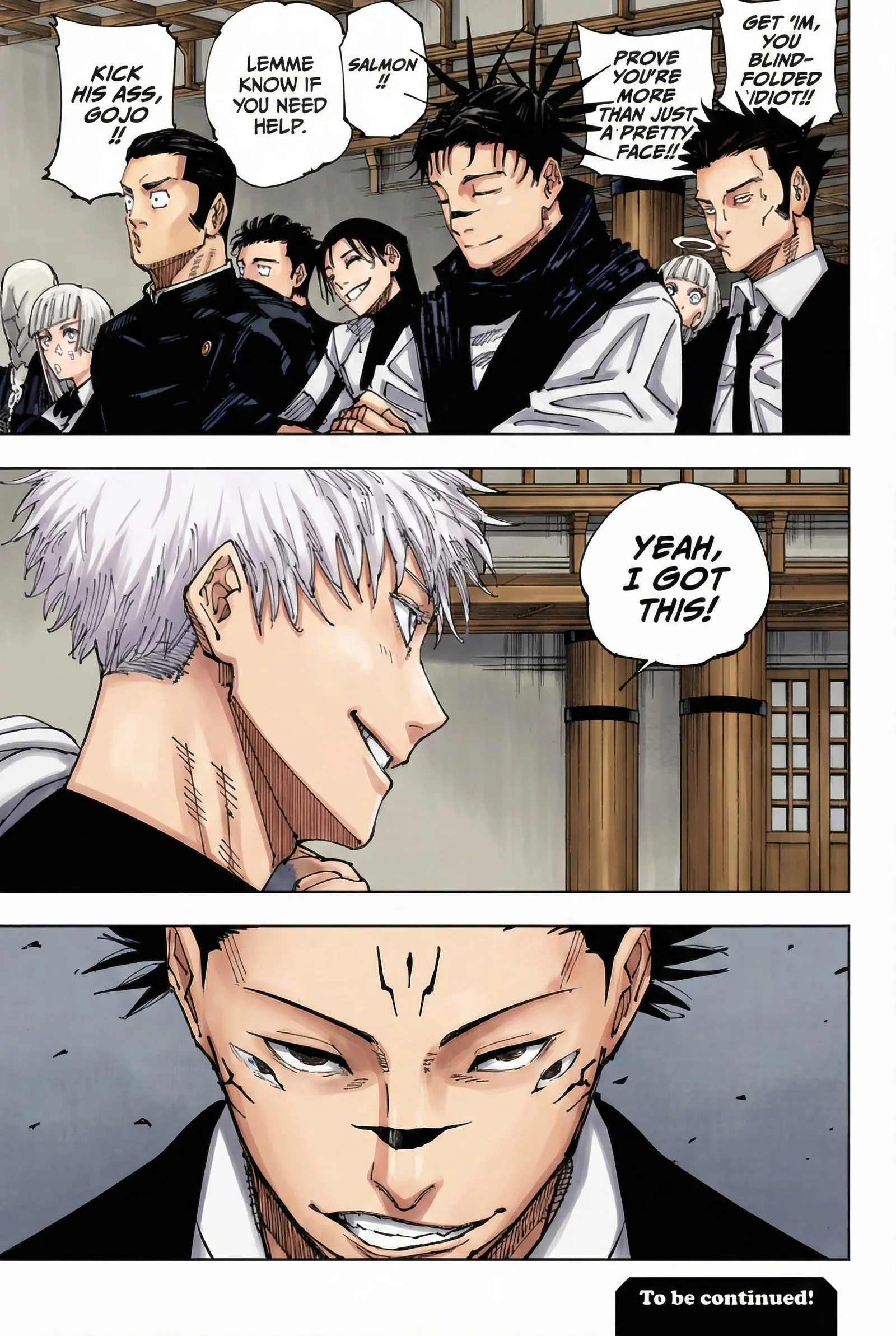 Jujutsu Kaisen Colored Manga JJK — Chapter 222 — Page 19