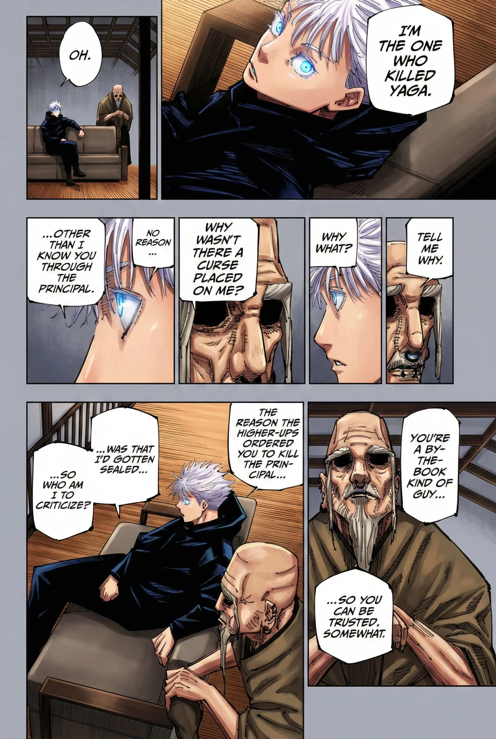 Jujutsu Kaisen Colored Manga JJK β Chapter 223 β Page 3