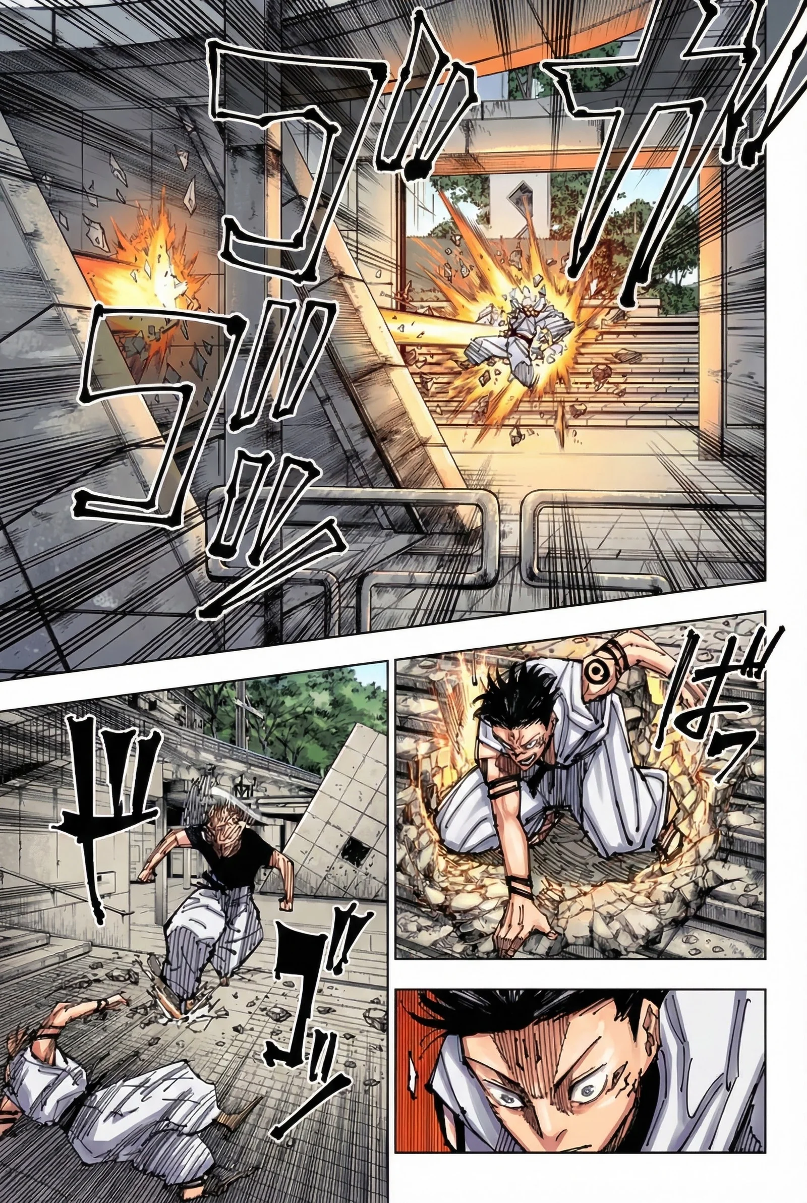 Jujutsu Kaisen Colored Manga JJK — Chapter 224 — Page 7