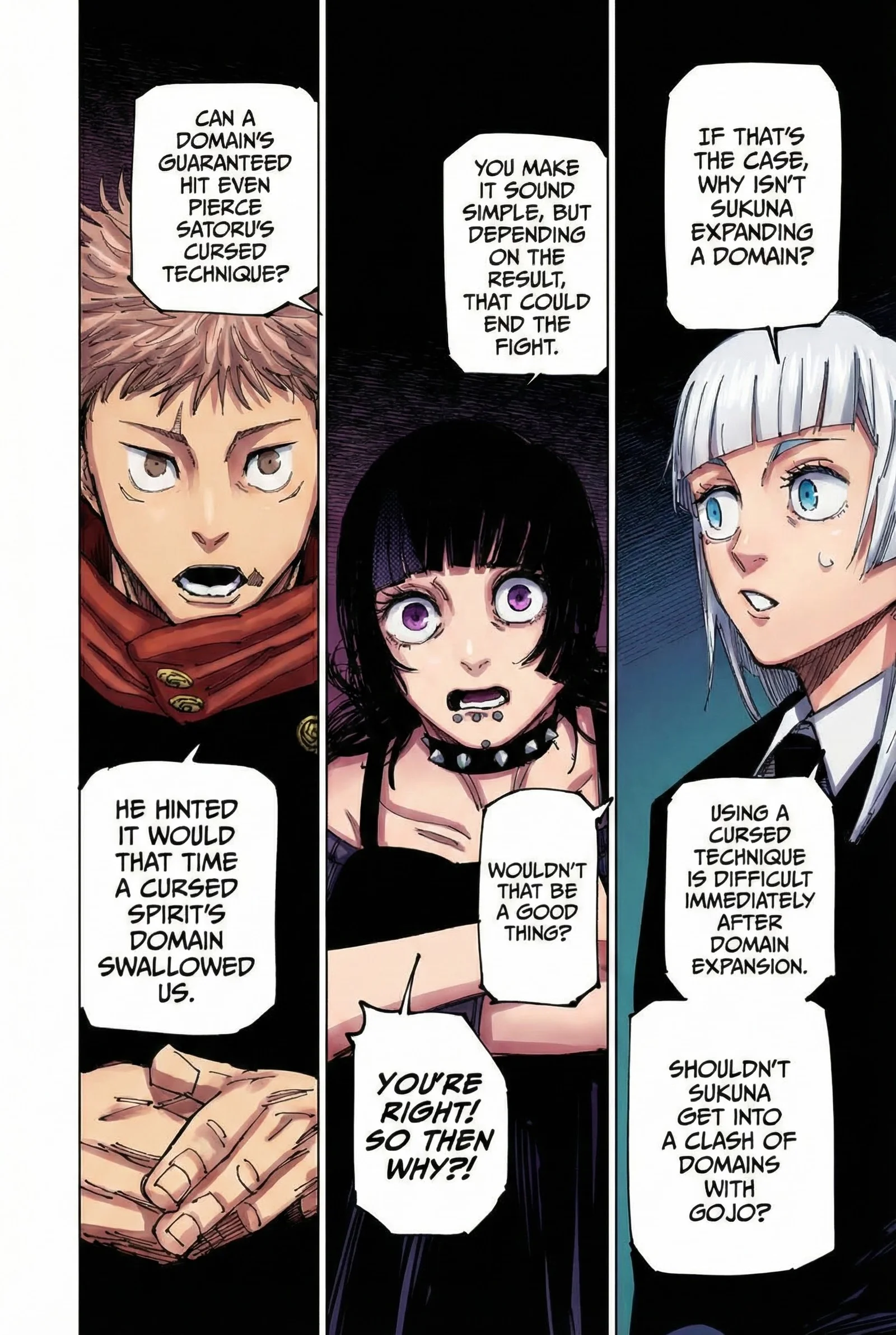Jujutsu Kaisen Colored Manga JJK β Chapter 225 β Page 4