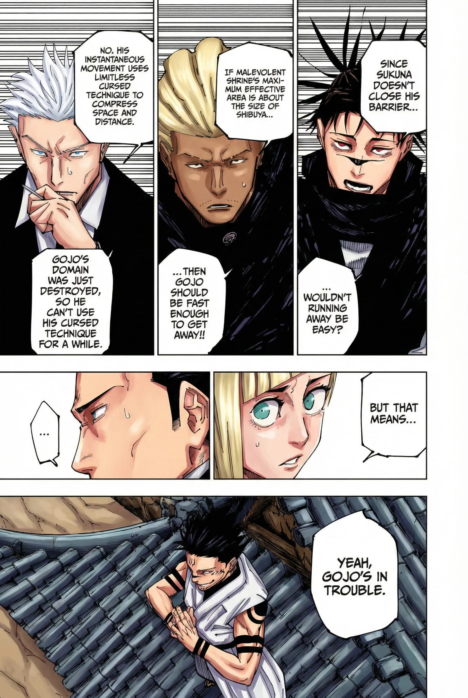 Jujutsu Kaisen Colored Manga JJK β Chapter 226 β Page 3