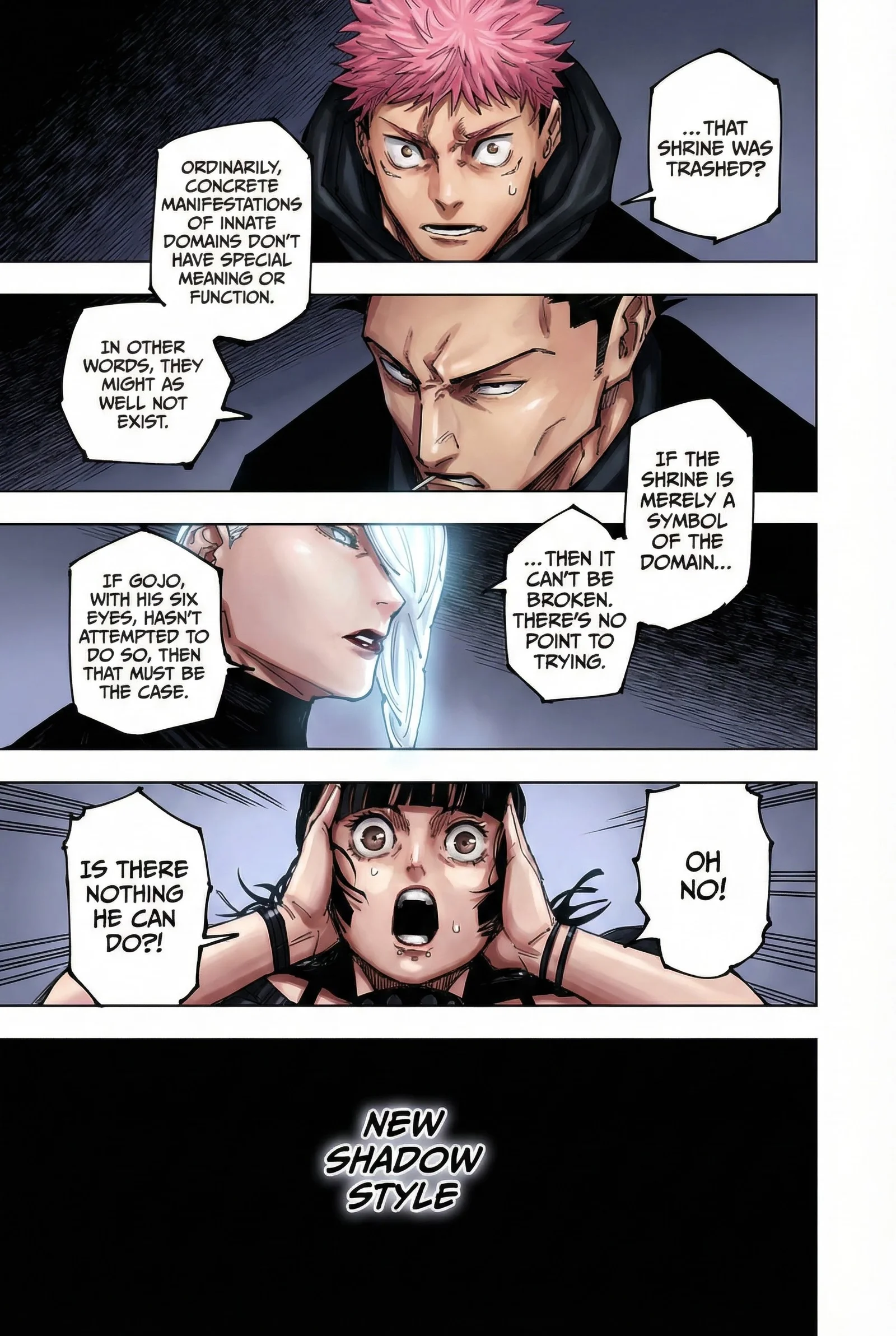 Jujutsu Kaisen Colored Manga JJK β Chapter 226 β Page 8