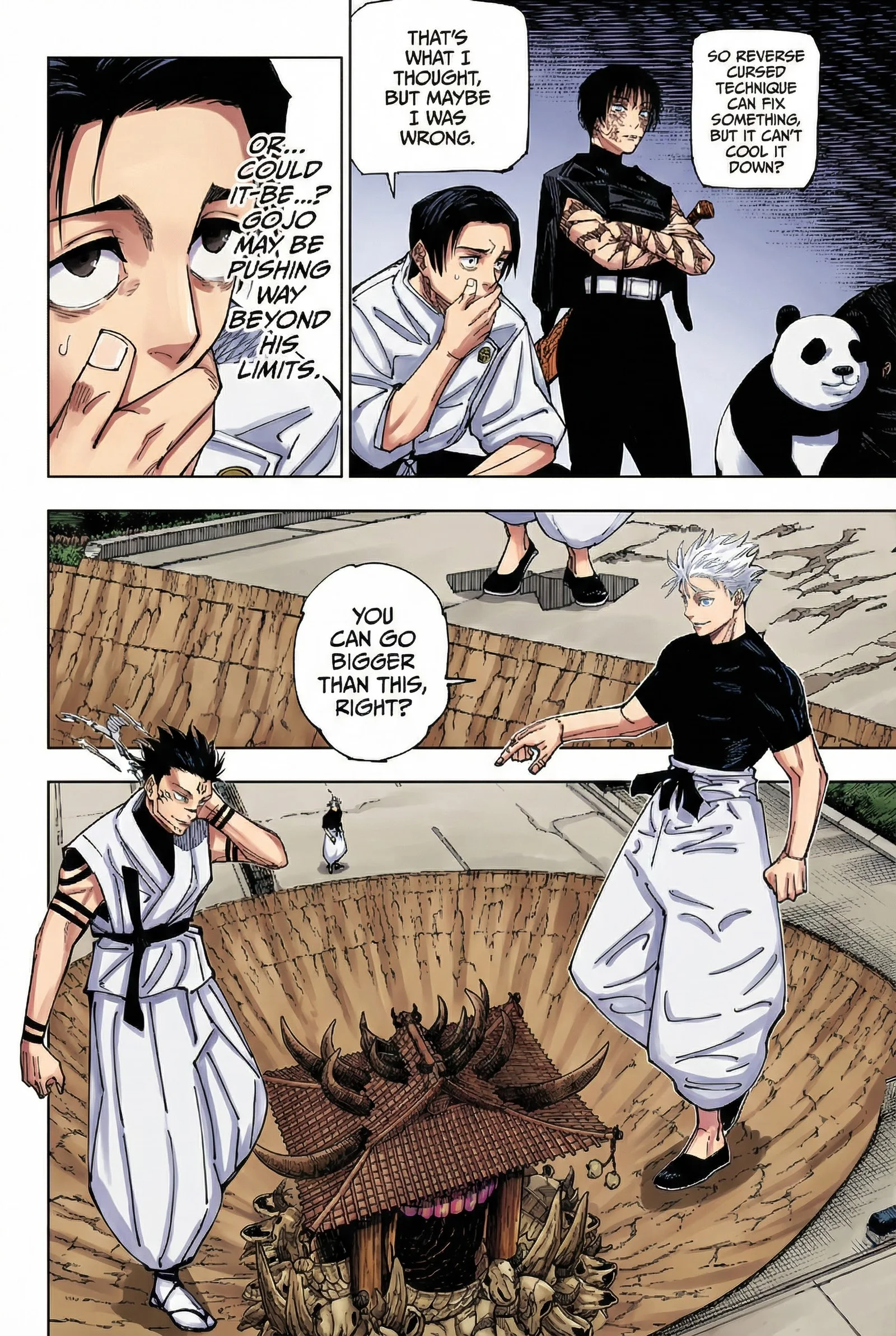 Jujutsu Kaisen Colored Manga JJK — Chapter 227 — Page 2