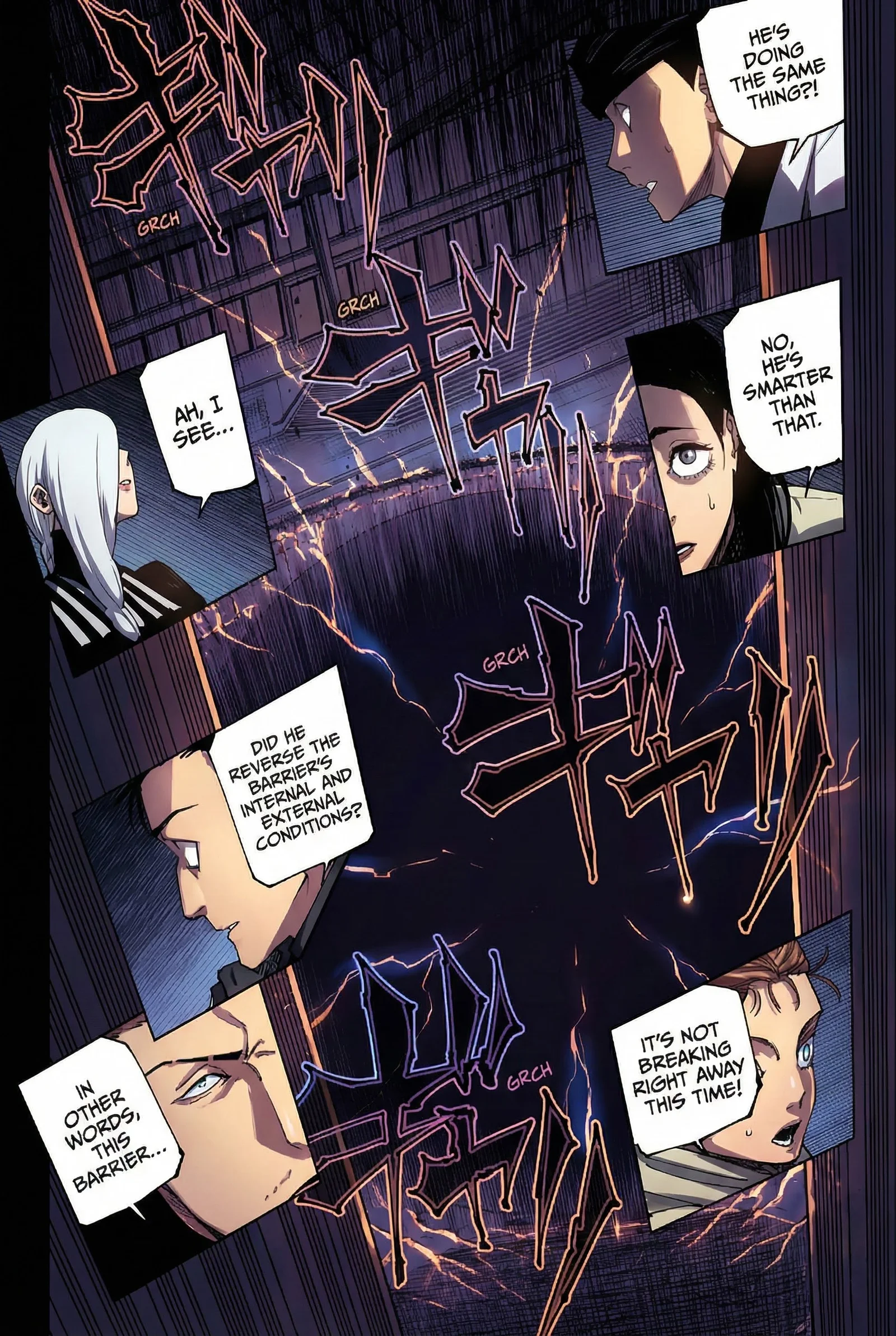 Jujutsu Kaisen Colored Manga JJK — Chapter 227 — Page 4