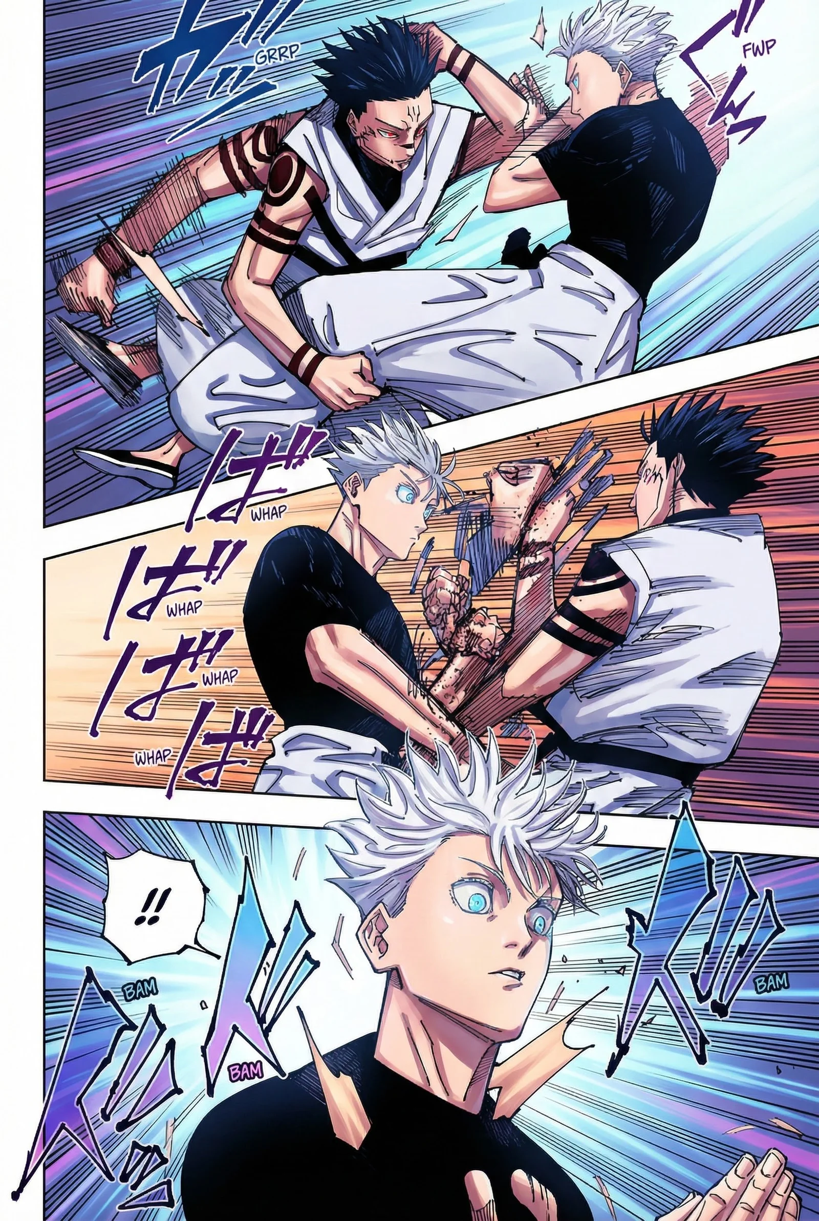 Jujutsu Kaisen Colored Manga JJK — Chapter 227 — Page 6