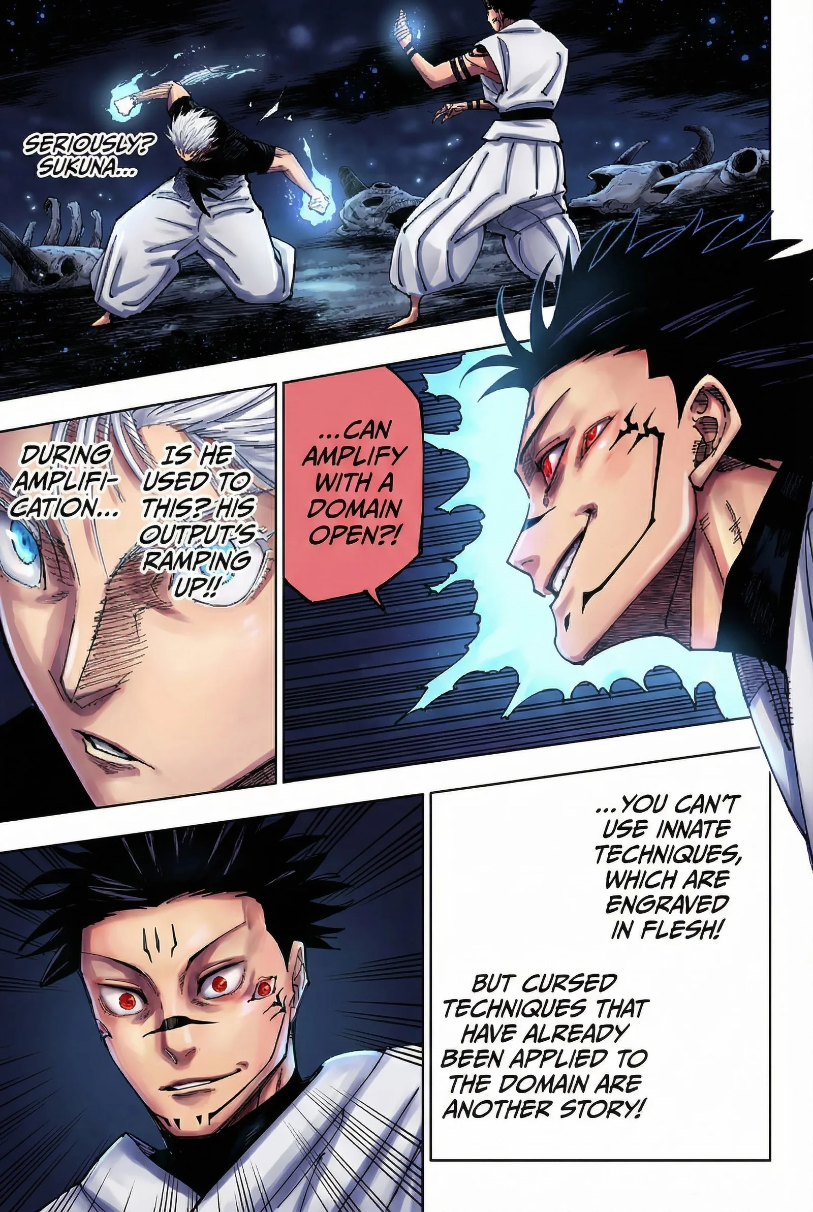 Jujutsu Kaisen Colored Manga JJK — Chapter 227 — Page 7