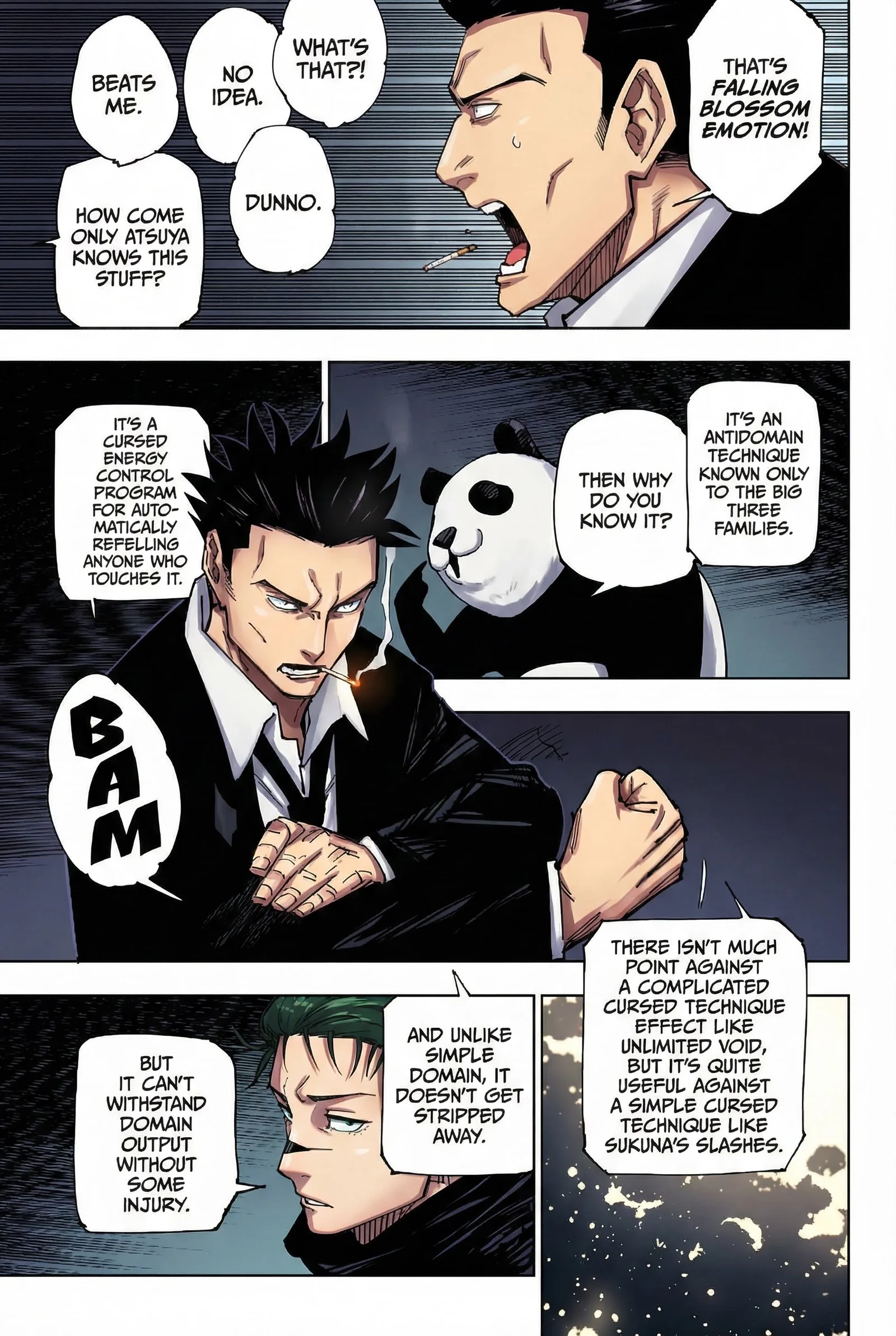 Jujutsu Kaisen Colored Manga JJK — Chapter 227 — Page 15