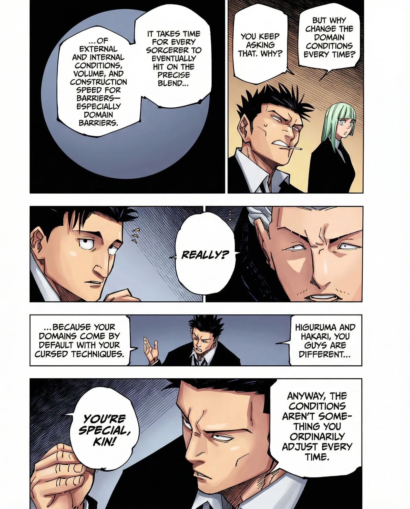 Jujutsu Kaisen Colored Manga JJK — Chapter 228 — Page 3