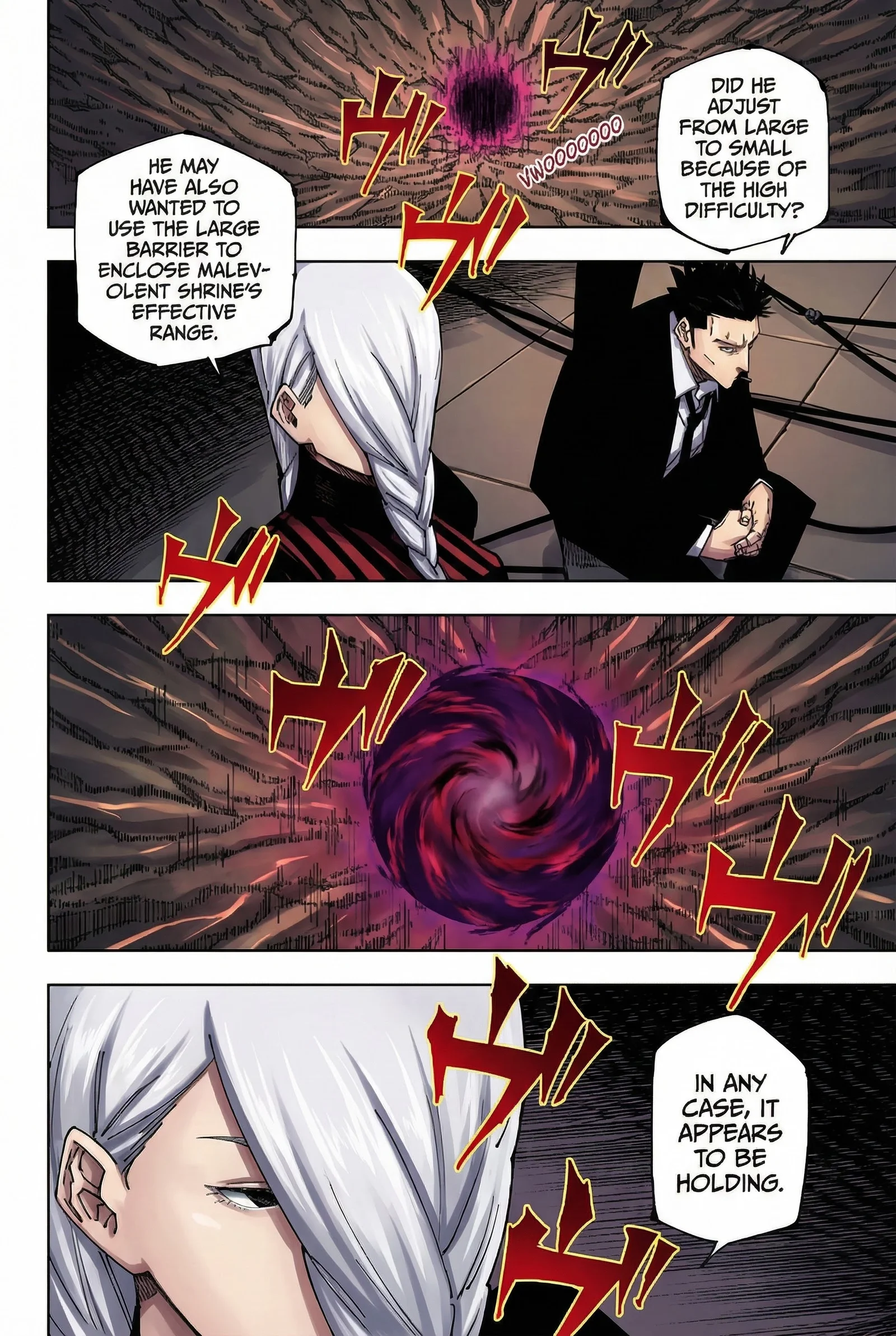 Jujutsu Kaisen Colored Manga JJK — Chapter 228 — Page 4