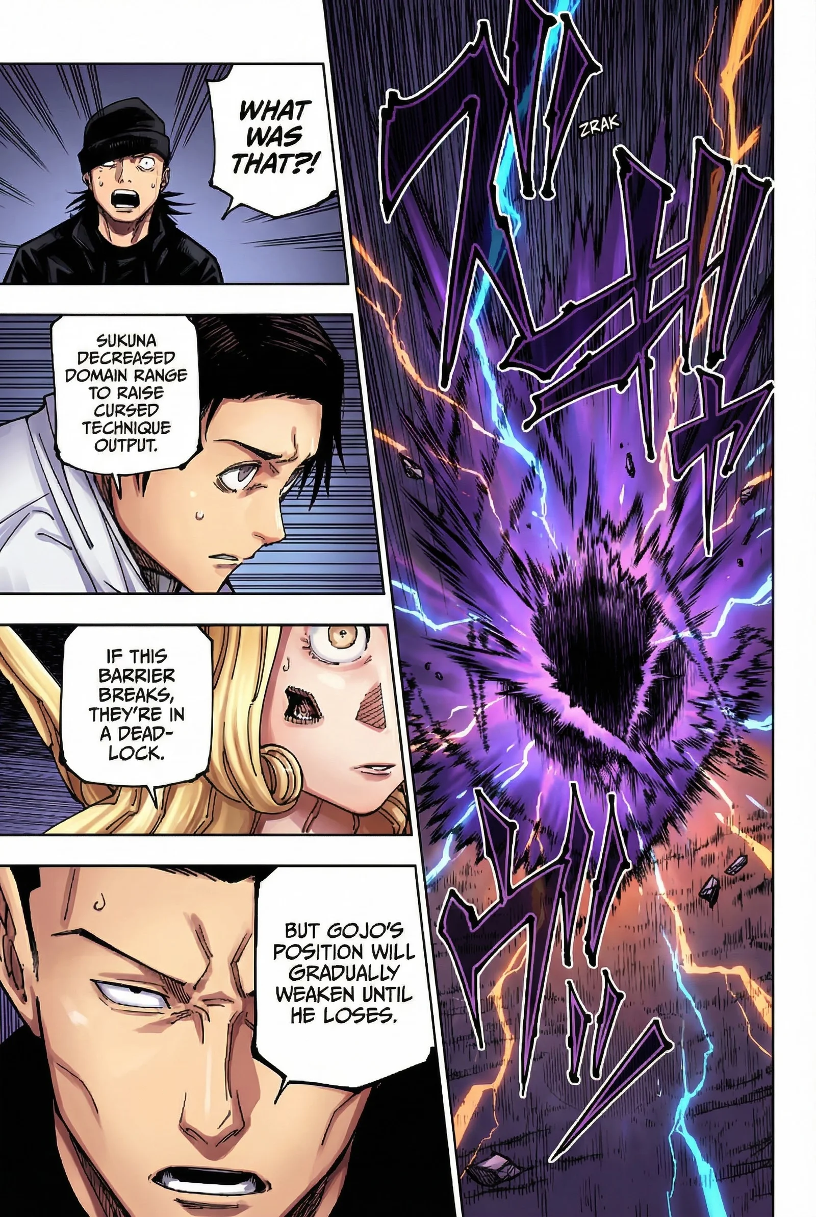 Jujutsu Kaisen Colored Manga JJK — Chapter 228 — Page 5