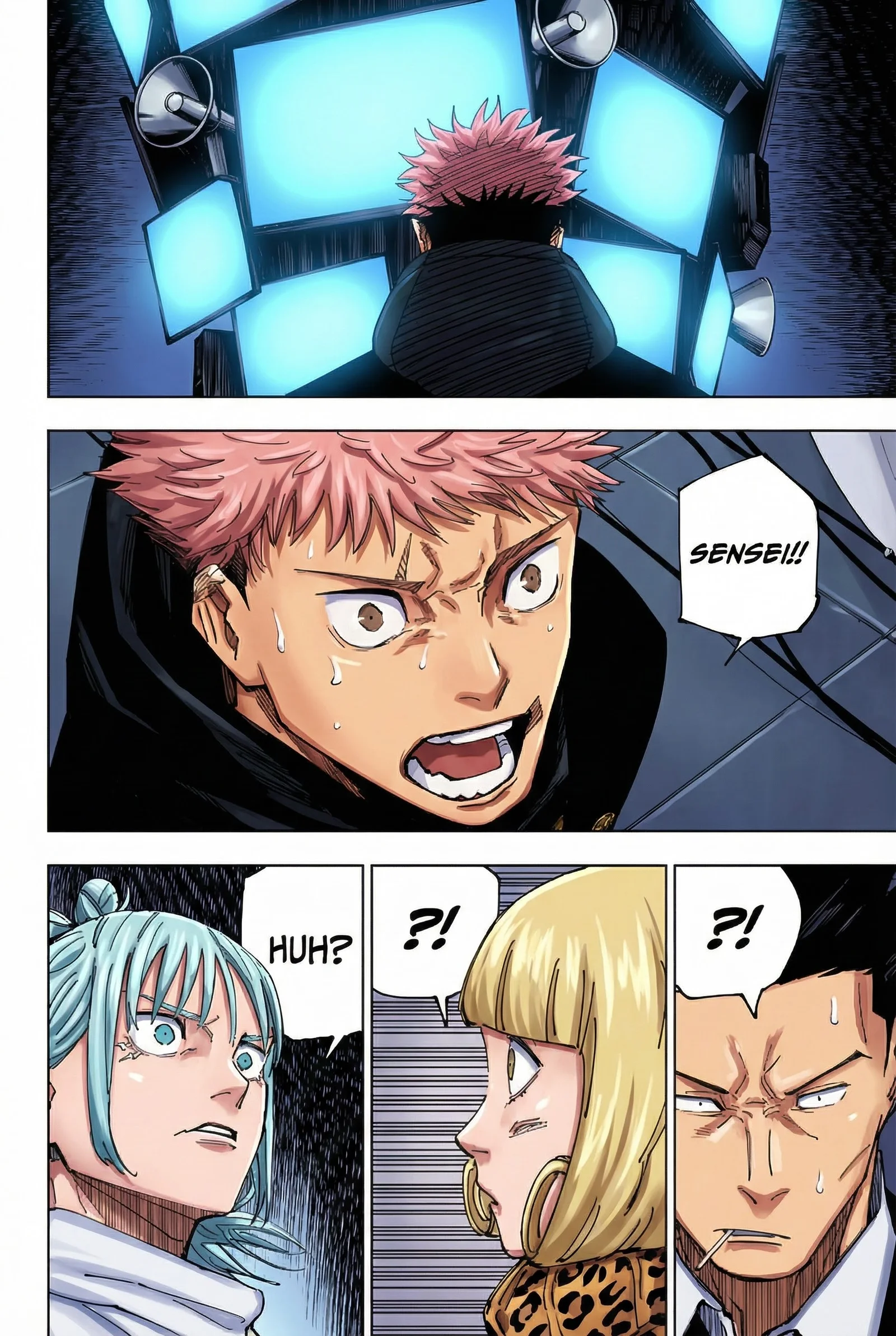 Jujutsu Kaisen Colored Manga JJK — Chapter 228 — Page 7