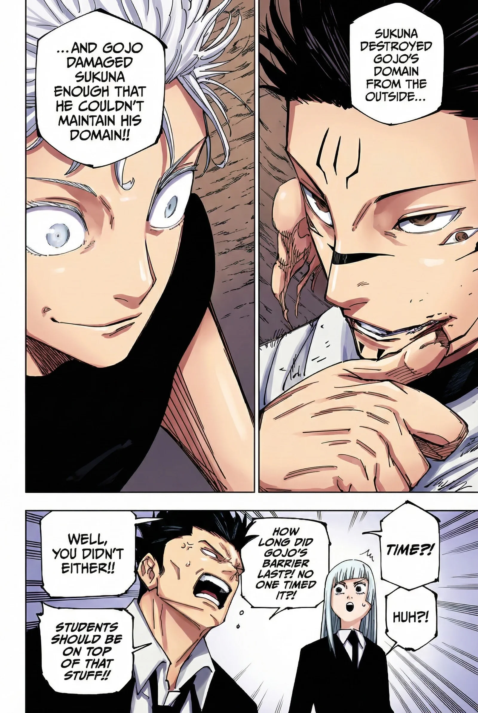 Jujutsu Kaisen Colored Manga JJK — Chapter 228 — Page 11