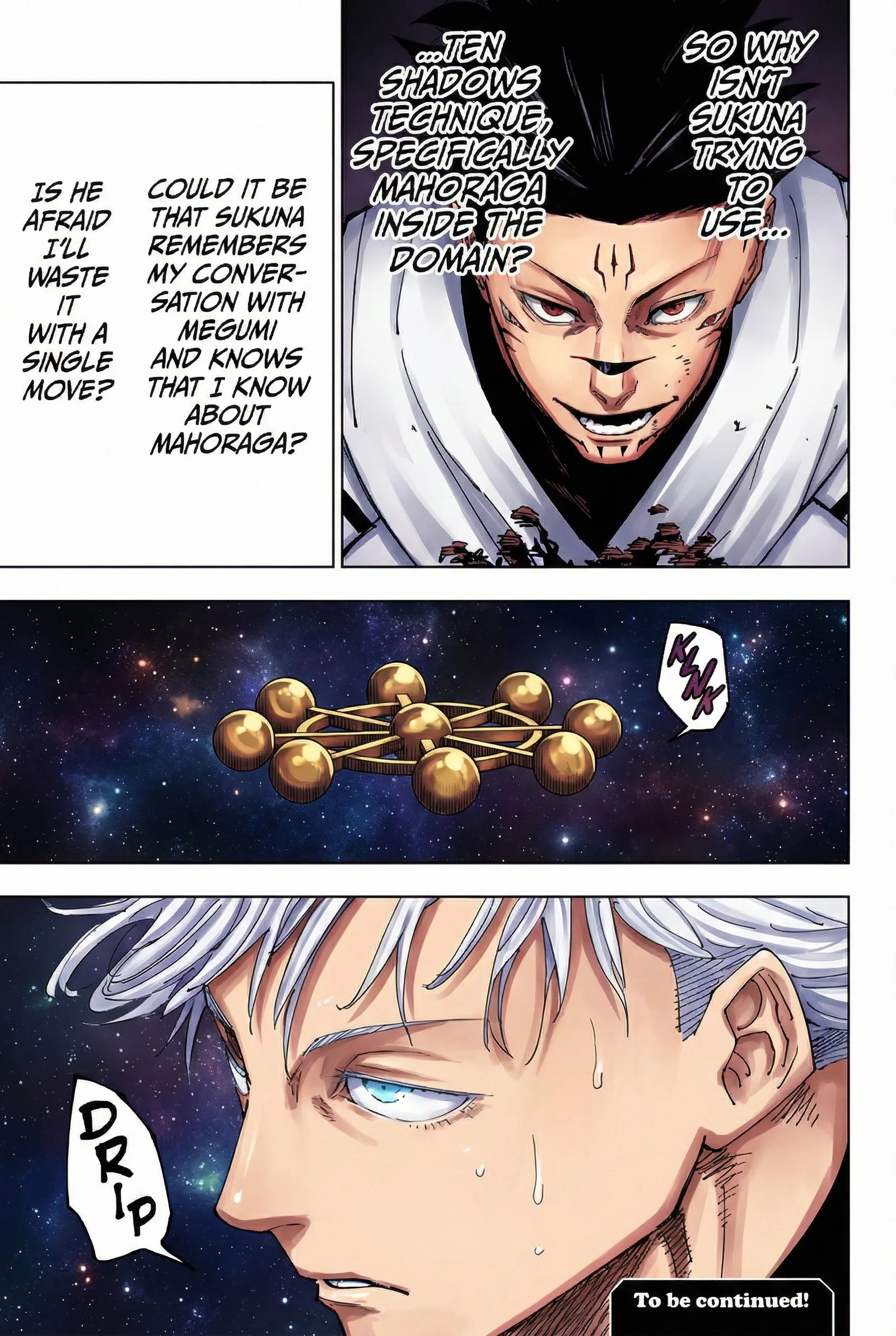 Jujutsu Kaisen Colored Manga JJK — Chapter 228 — Page 18