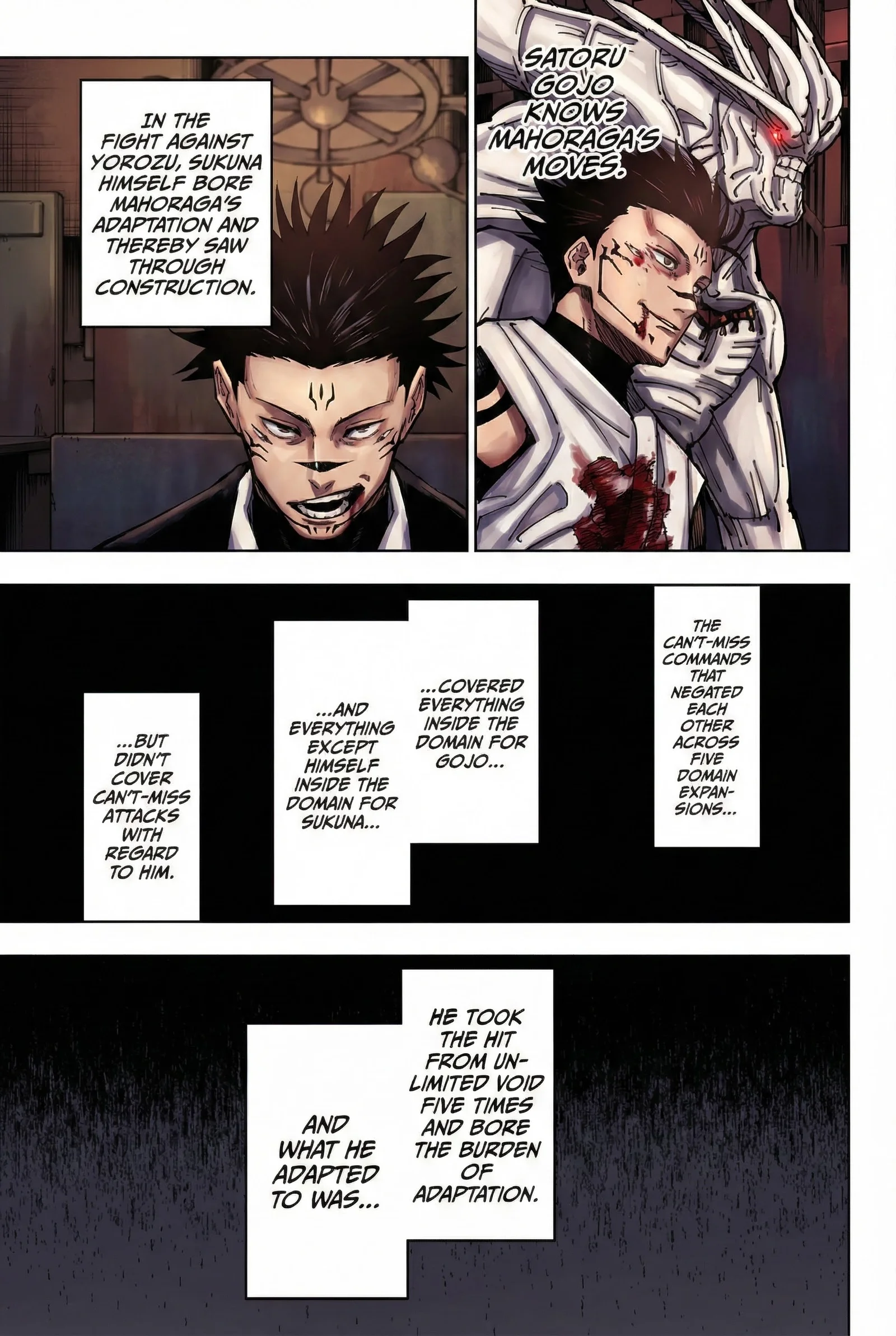 Jujutsu Kaisen Colored Manga JJK β Chapter 230 β Page 3