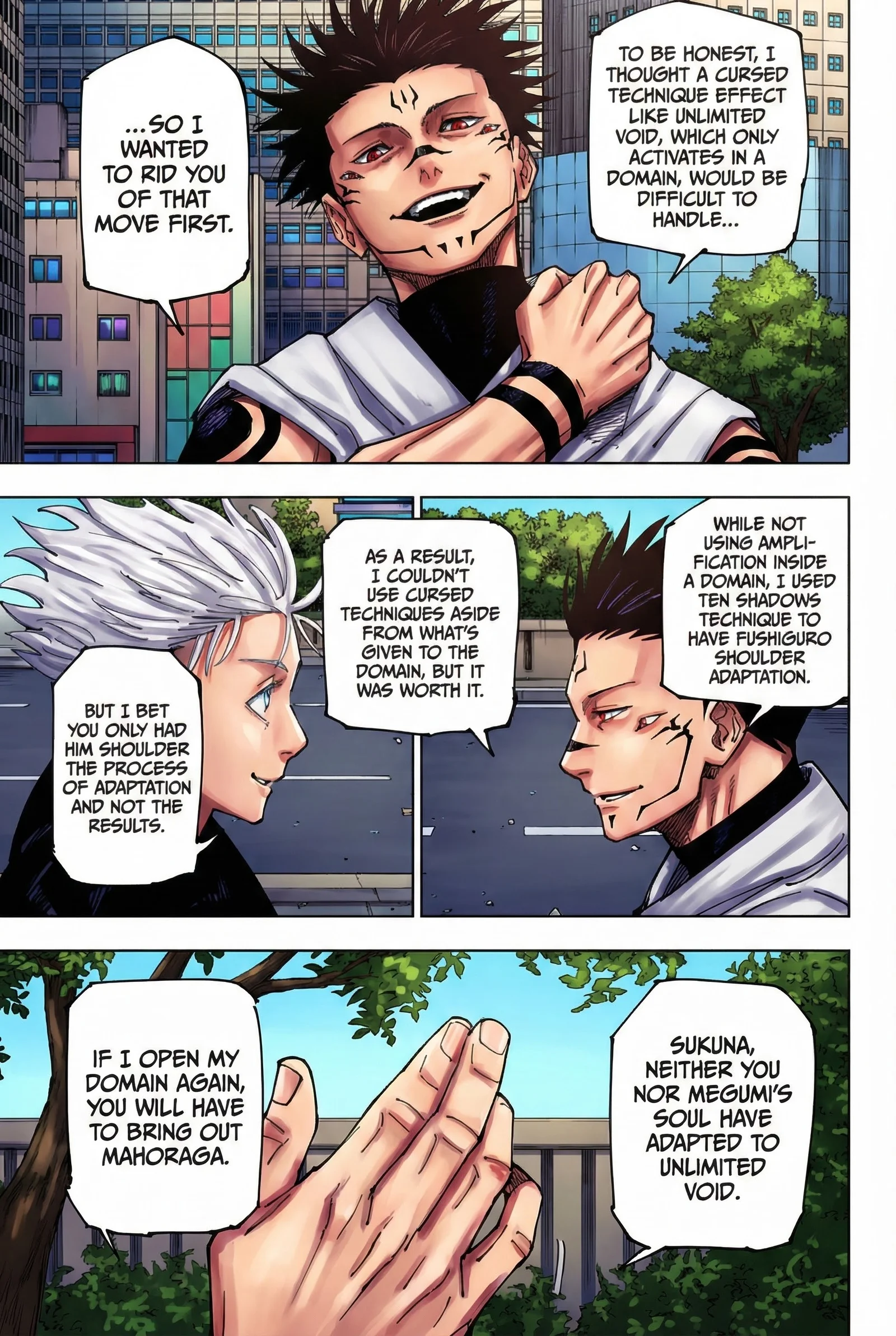 Jujutsu Kaisen Colored Manga JJK β Chapter 230 β Page 7