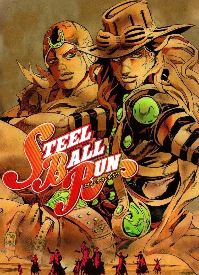 Cover of JoJo's Bizarre Adventure Steel Ball Run Colored Manga